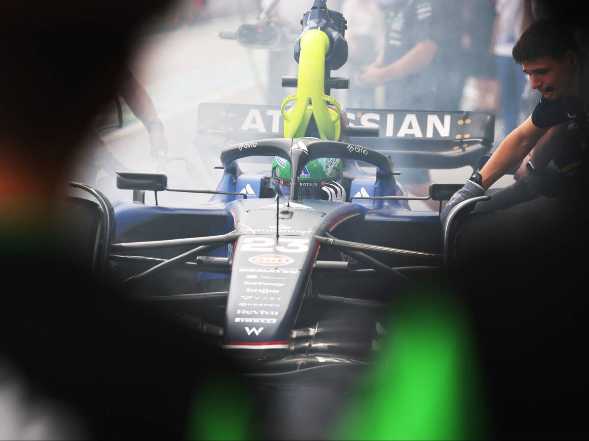 Williams findet Fehler: Das war die Ursache für Albon-Feuer in Singapur