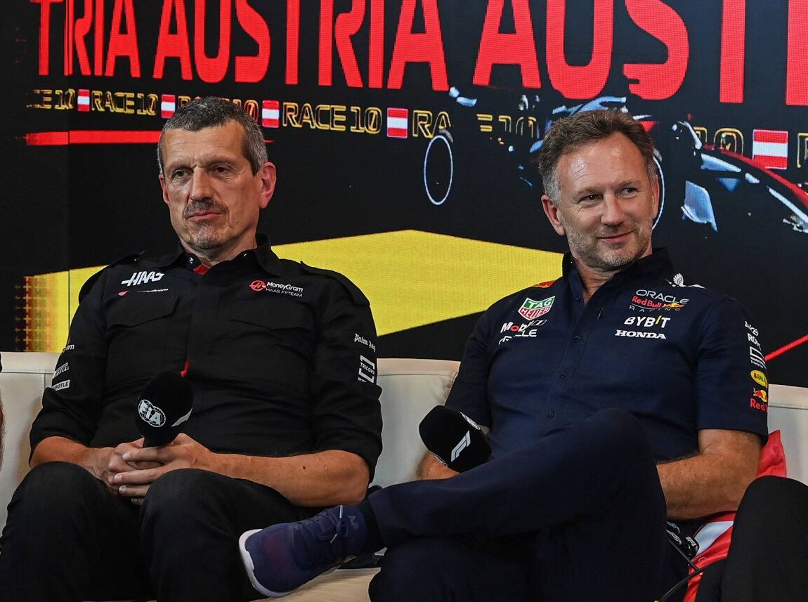 Christian Horner zu Haas? Günther Steiner wünscht “viel Glück”