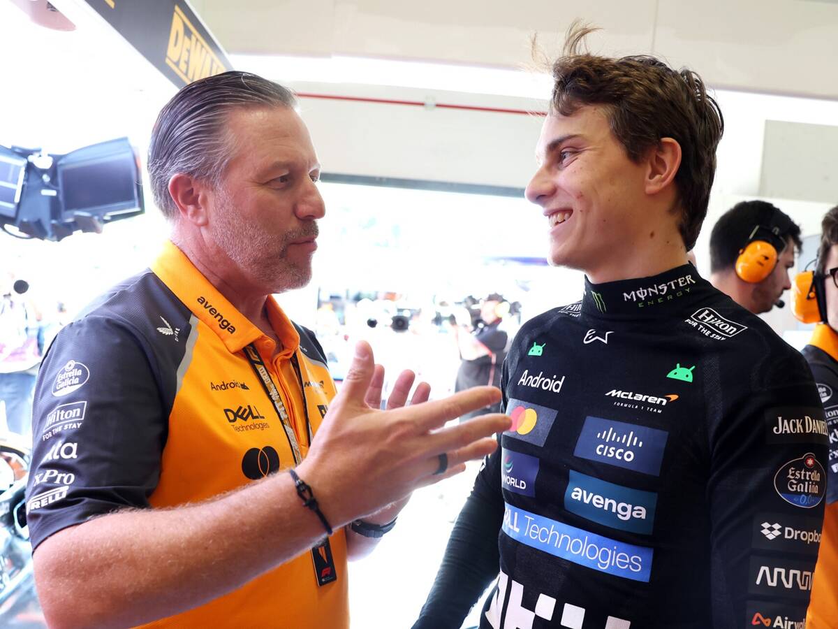 Zak Brown: Piastri-Behauptung von Alex Palou ist “lächerlich”