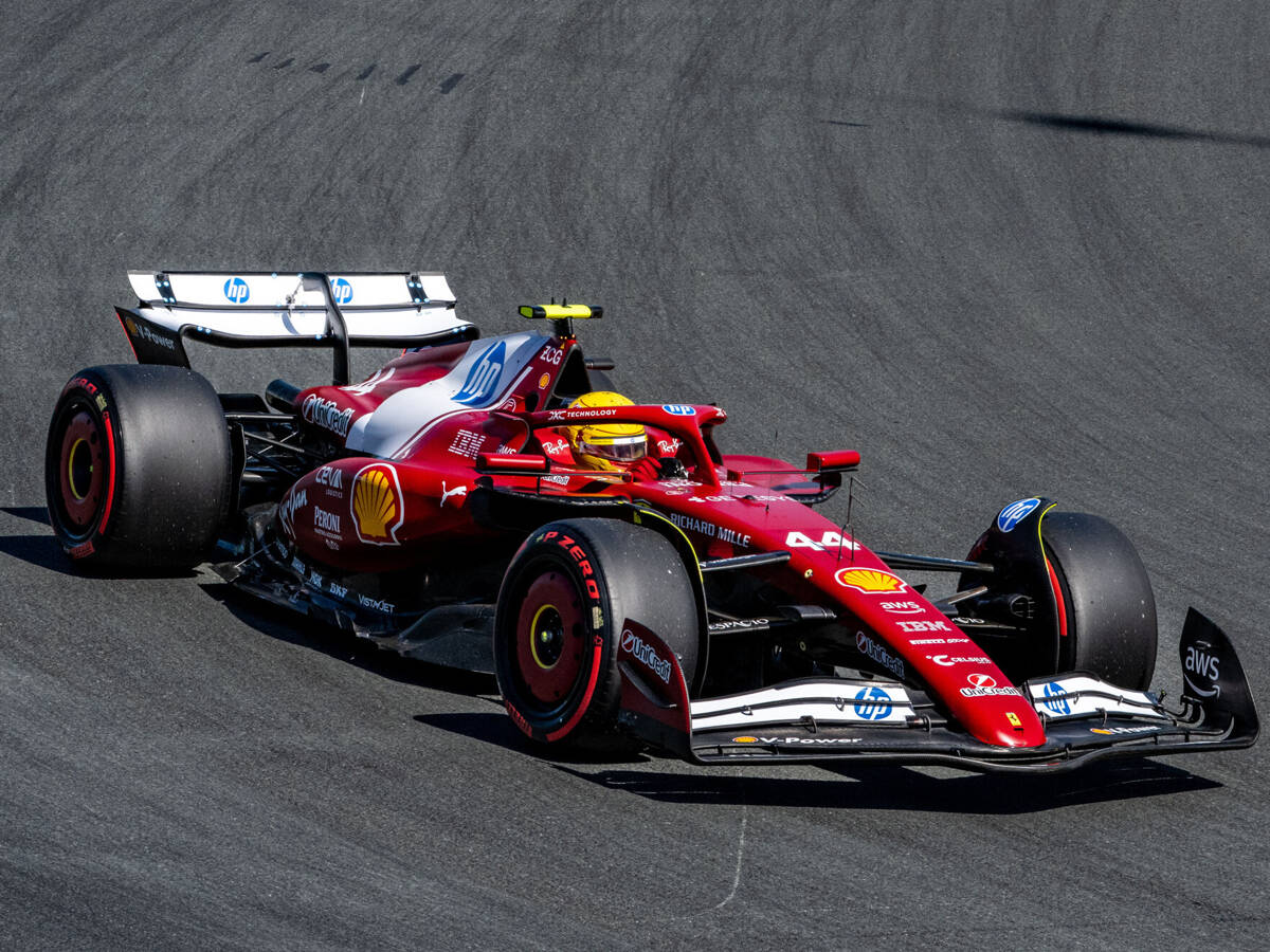 Hamilton: Formula 1-Saison 2025 hat für Ferrari nur noch “Testwochenenden”