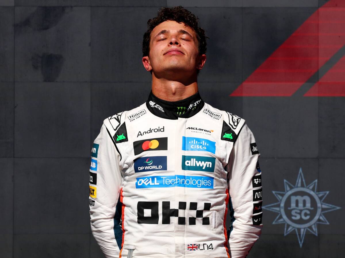 Kolumne: Lando Norris macht derzeit alles richtig
