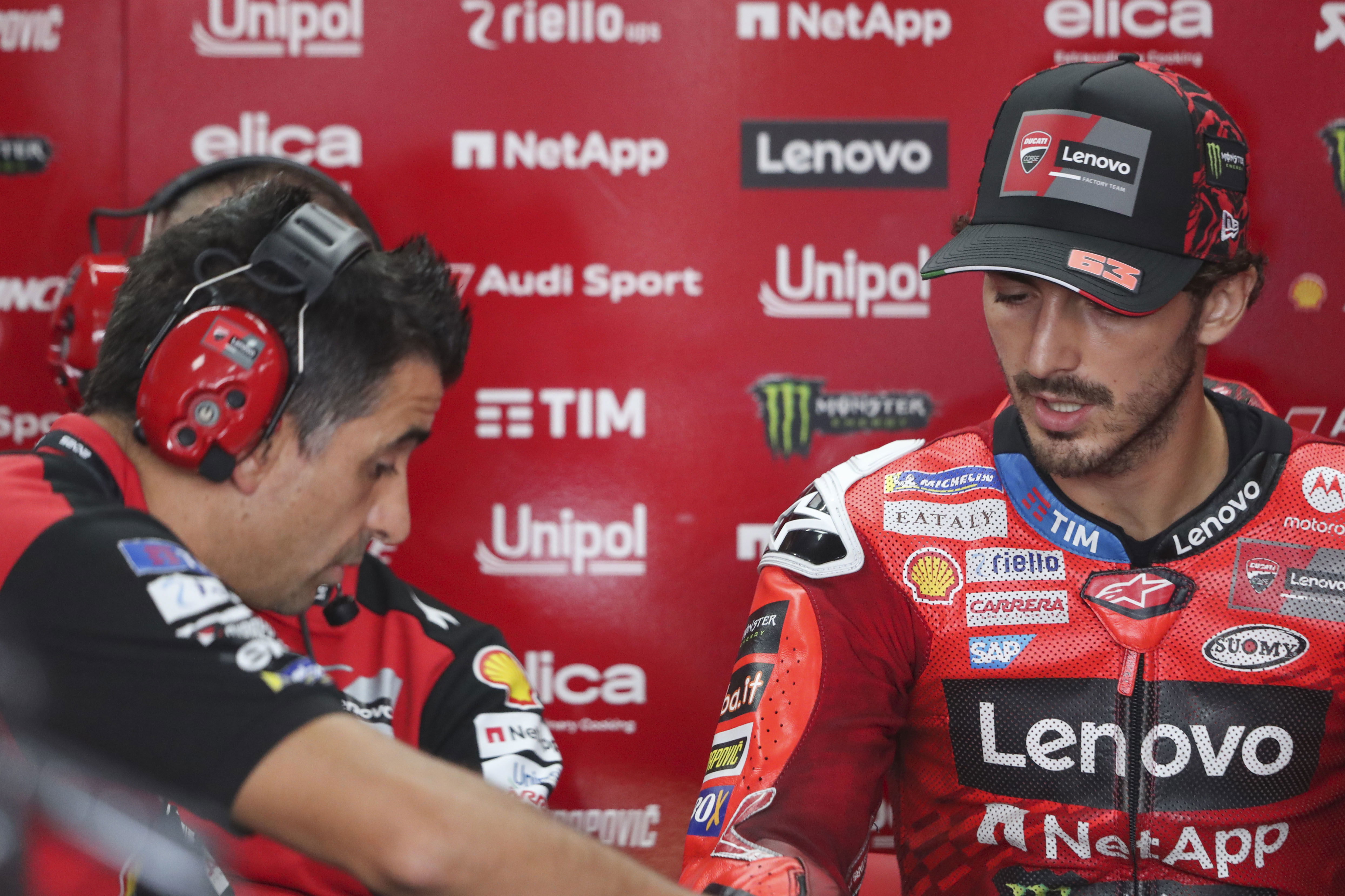Pecco Bagnaia “a passenger” in Indonesia MotoGP sprint, “out of my control”