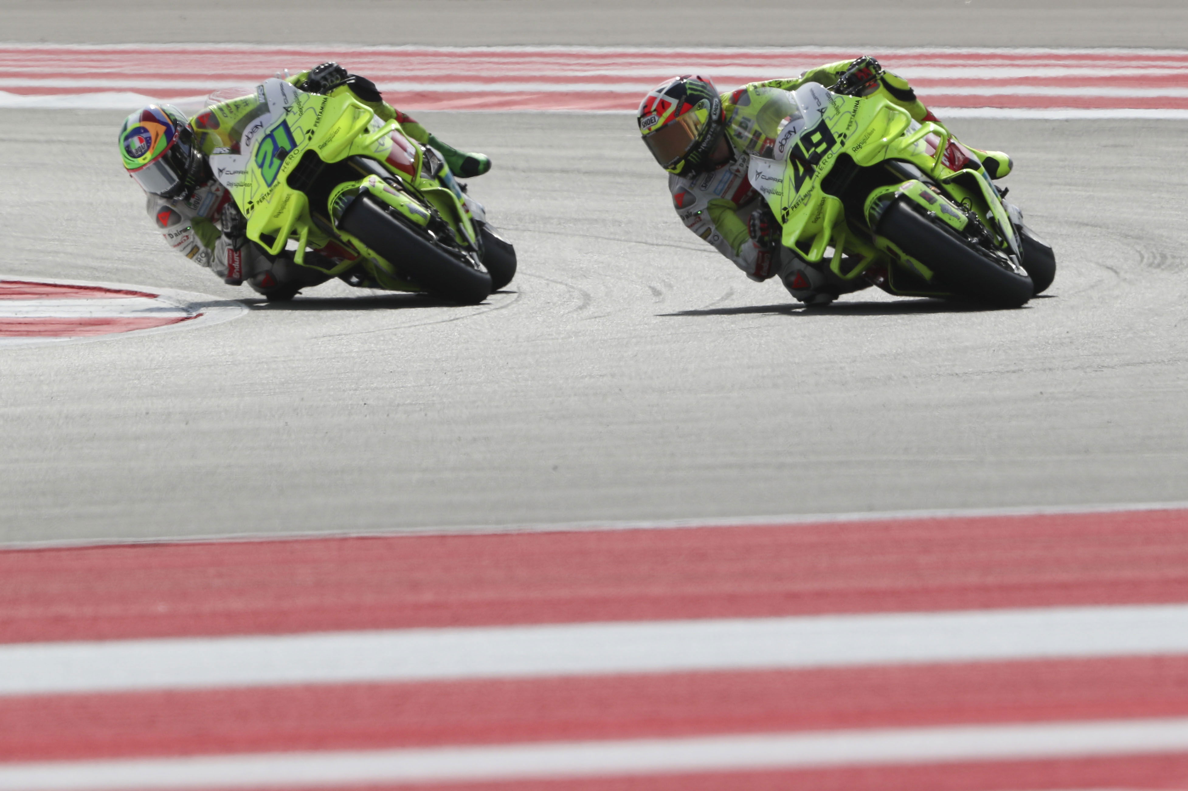 Fabio Di Giannantonio fumes at MotoGP team-mate Franco Morbidelli’s “stupid overtakes”