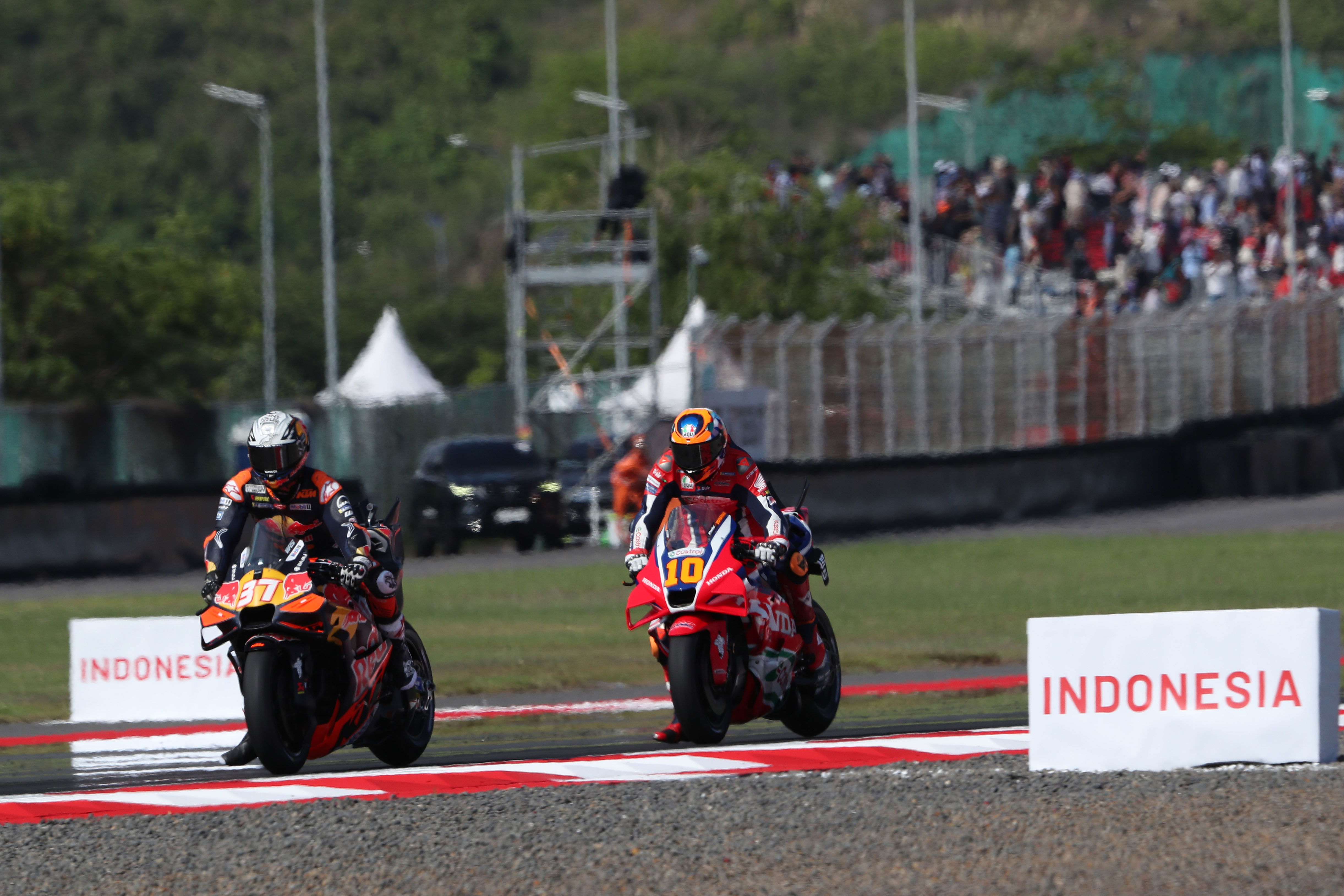Luca Marini hails Pedro Acosta’s “amazing” Indonesian MotoGP, KTM “unbelievable”