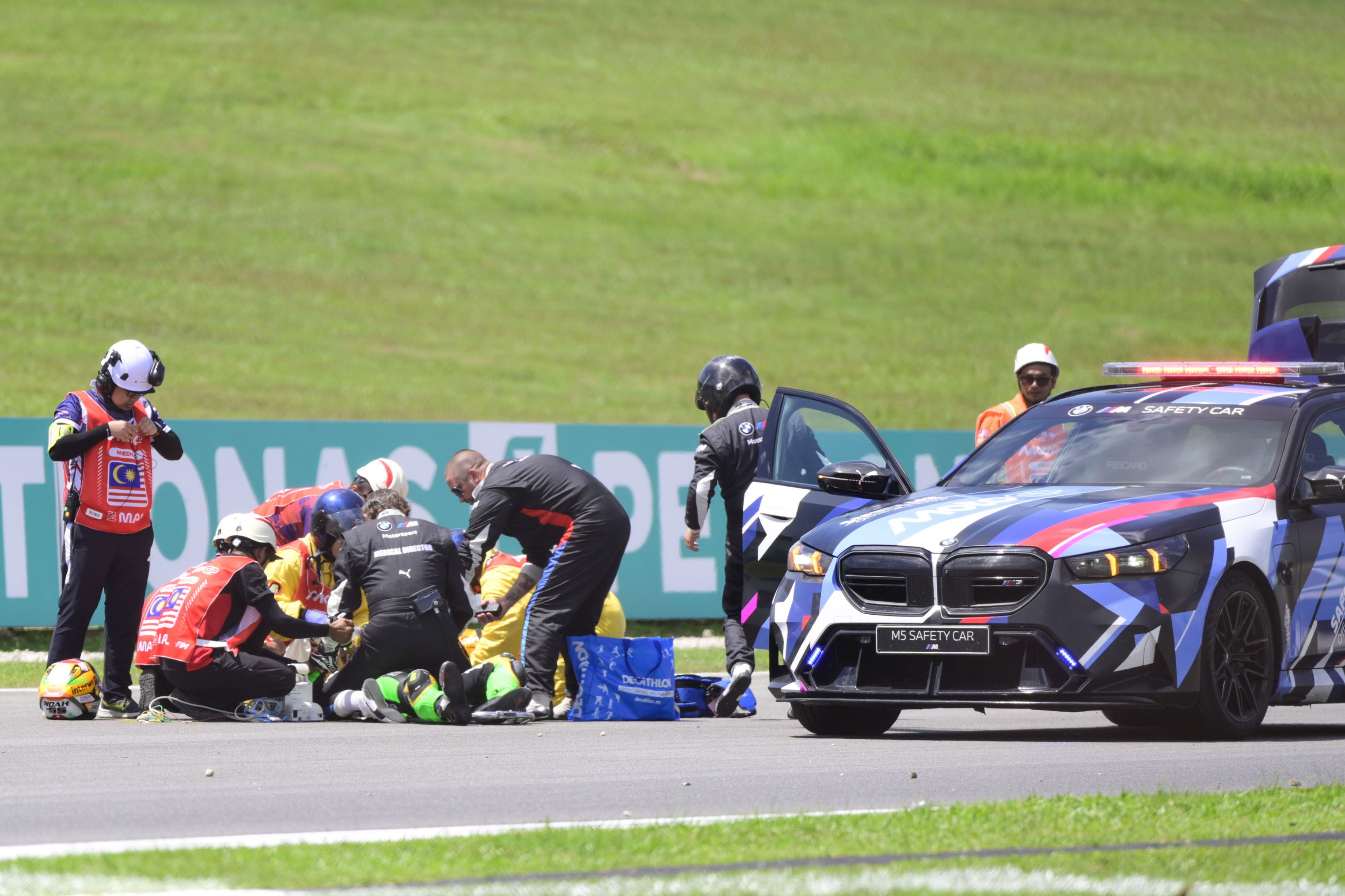 Pecco Bagnaia slams decision to run Moto3 race after serious crash Pecco Bagnaia slams decision to run Moto3 race after serious crash