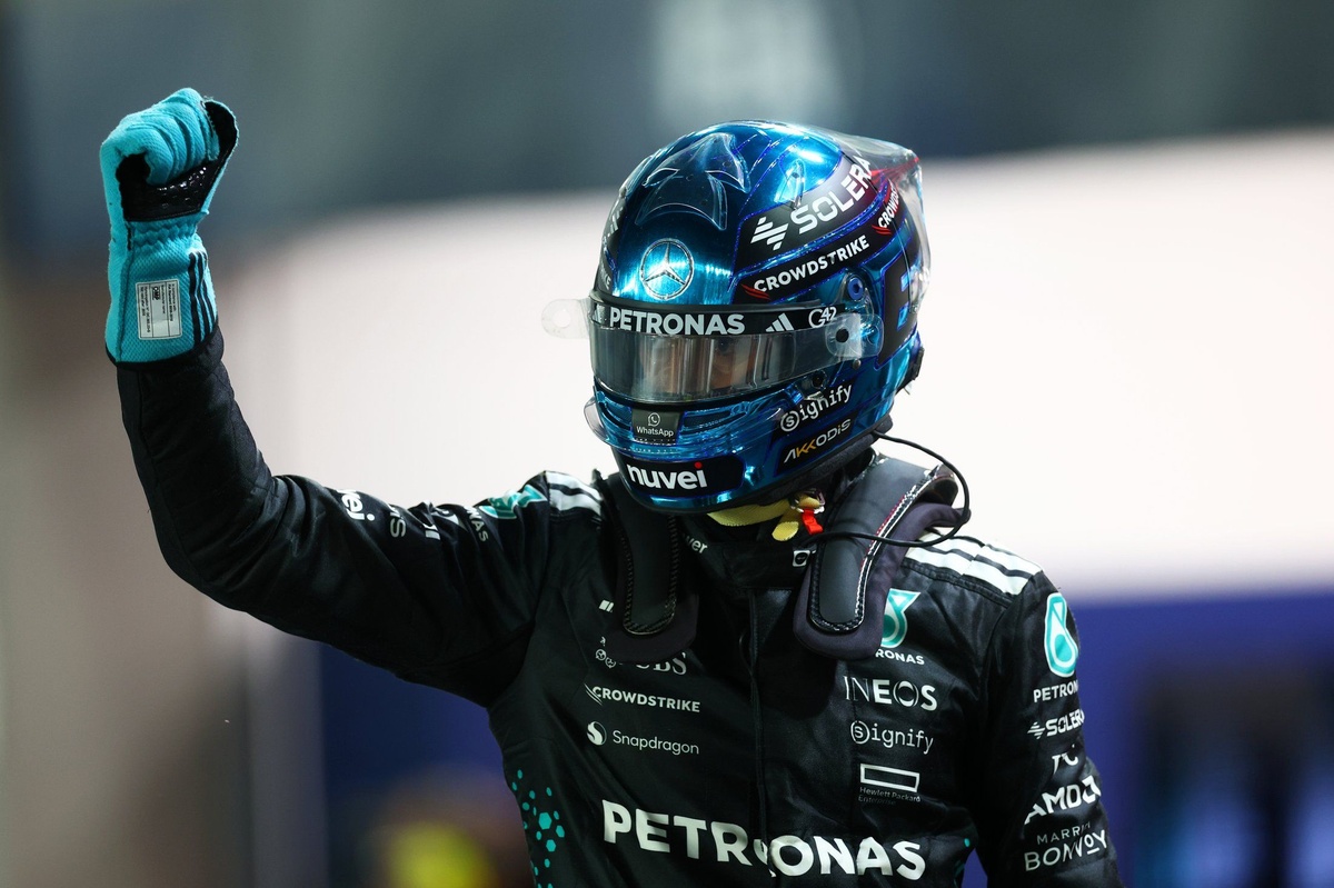 Russell: “Pole pozisyonunda olmak harika!”