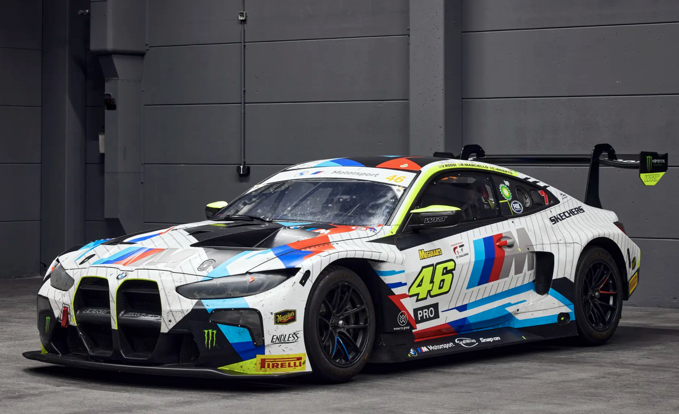 Race-winning Valentino Rossi GT3 car up for auction with massive price tag