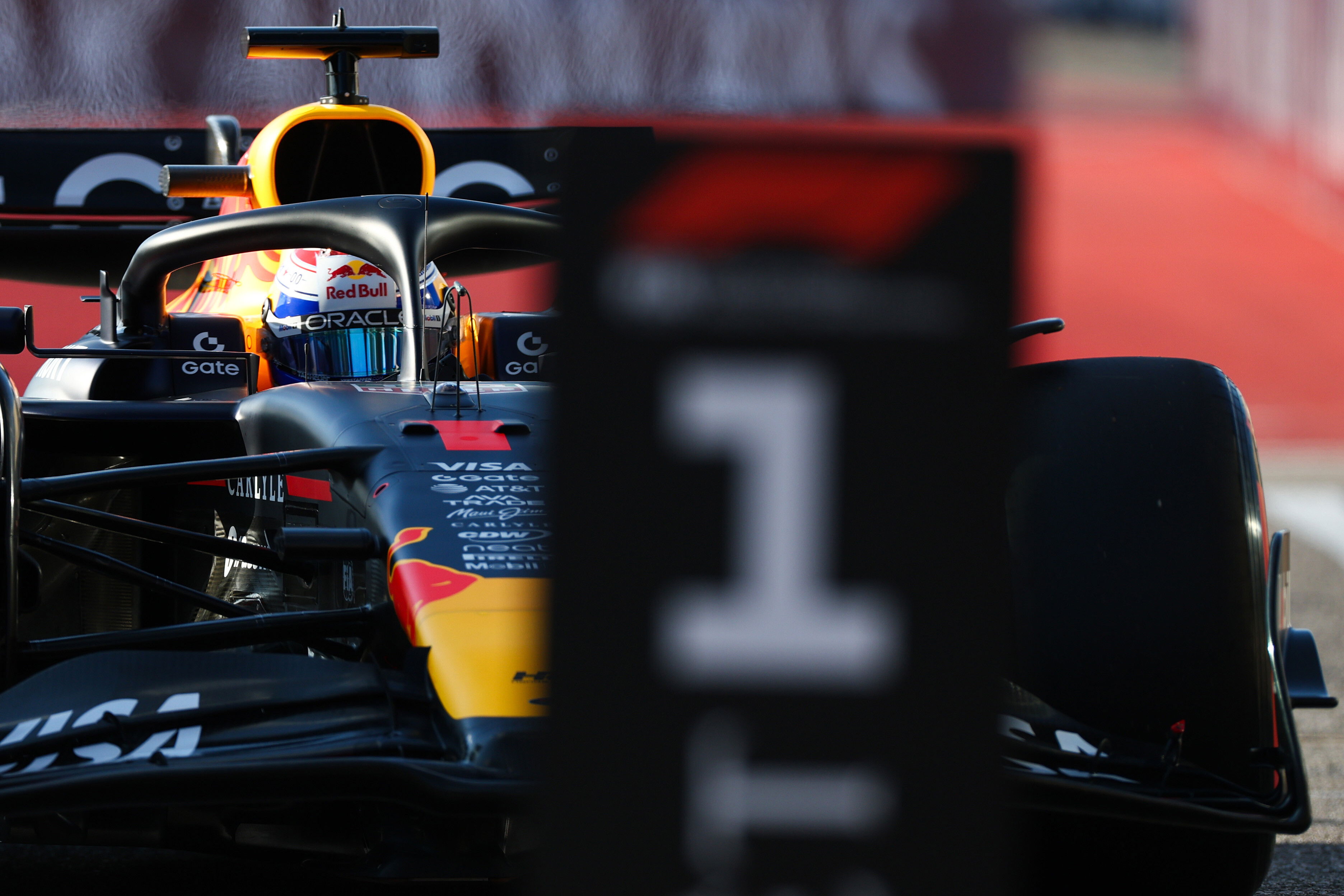 Starting grid for F1 United States Grand Prix with Max Verstappen on pole again