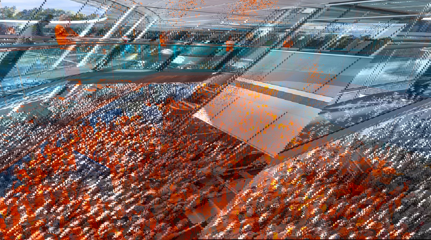 McLaren celebrate 2025 F1 constructors’ championship win at factory