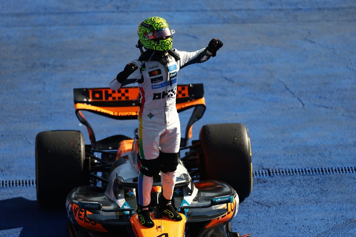 Villeneuve: “Norris, tıpkı bir dünya şampiyonu gibi sürdü”