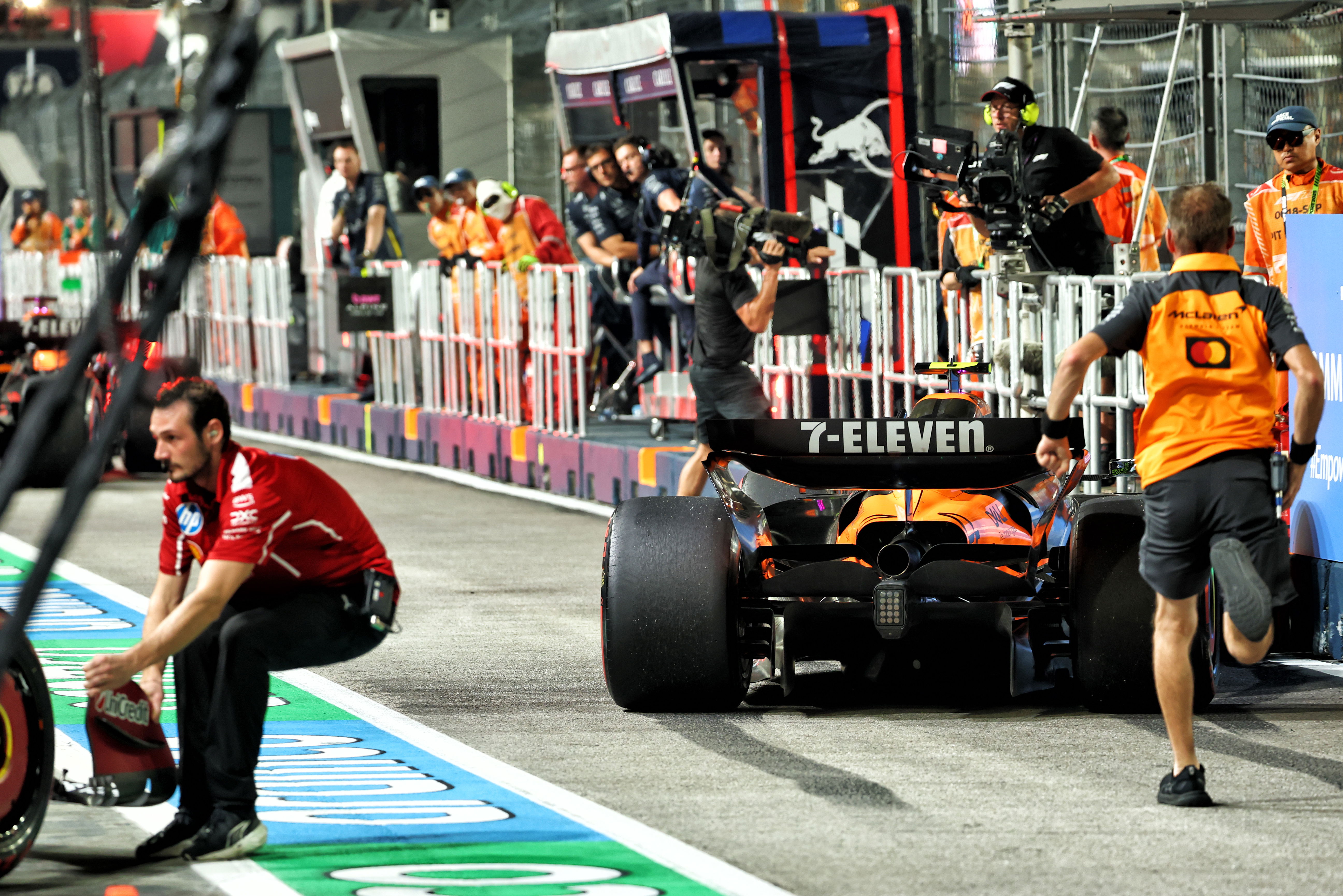 Charles Leclerc details ‘confusion’ of F1 pitlane crash with Lando Norris
