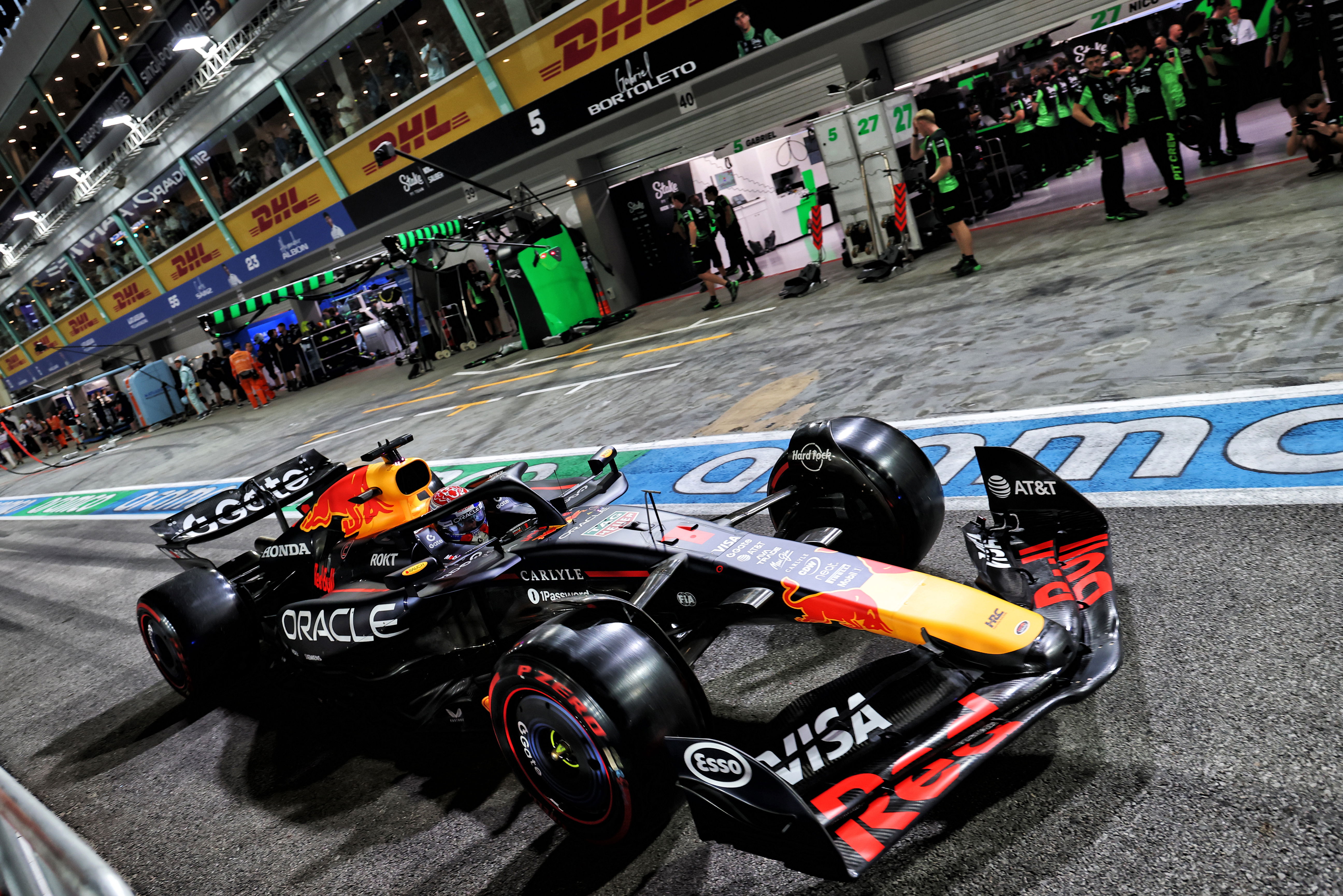 Max Verstappen wants “a bit more pace” despite best Singapore F1 Friday “in a long time”