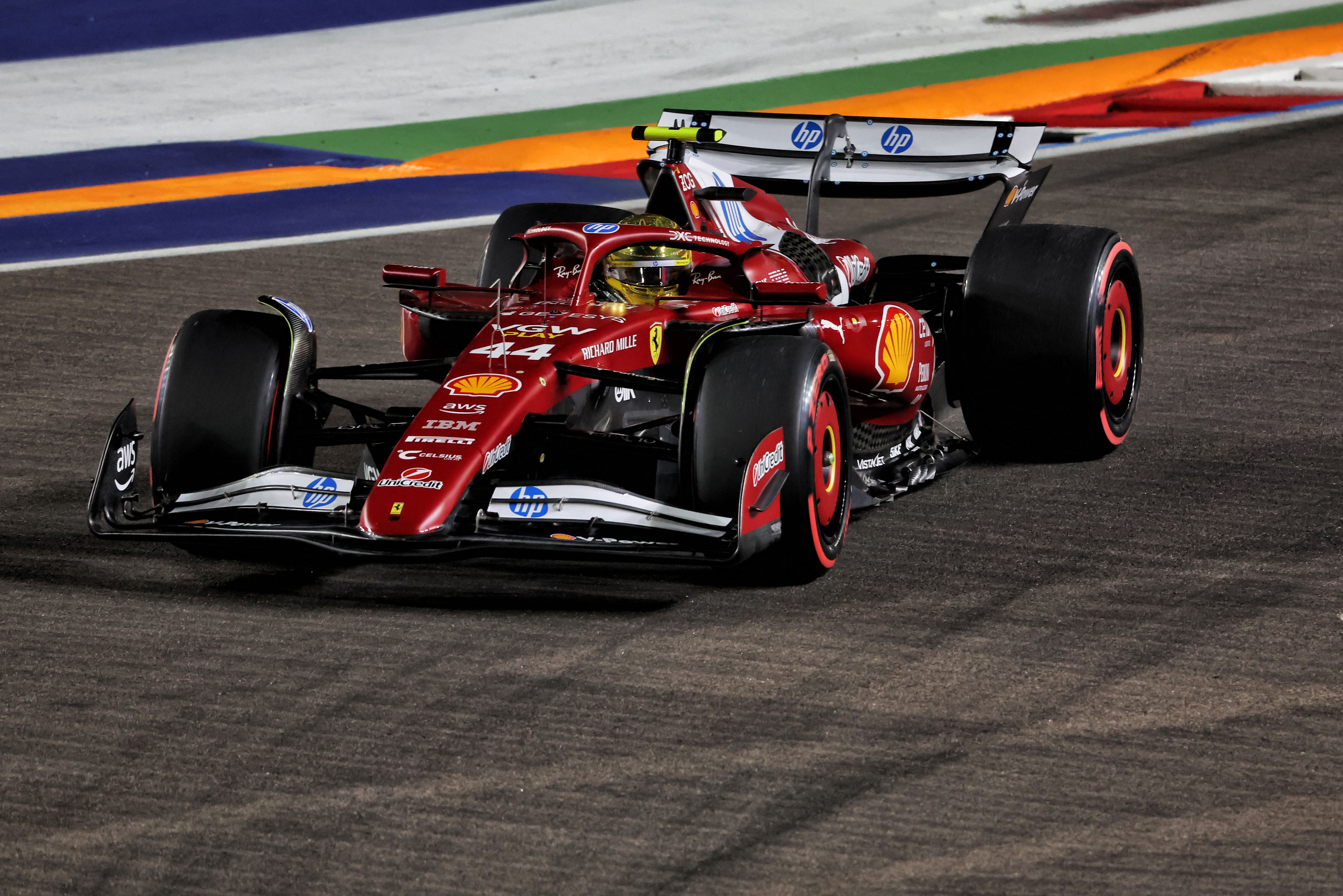 Lewis Hamilton calls on Ferrari to ‘optimise sessions better’ after F1 Singapore GP qualifying