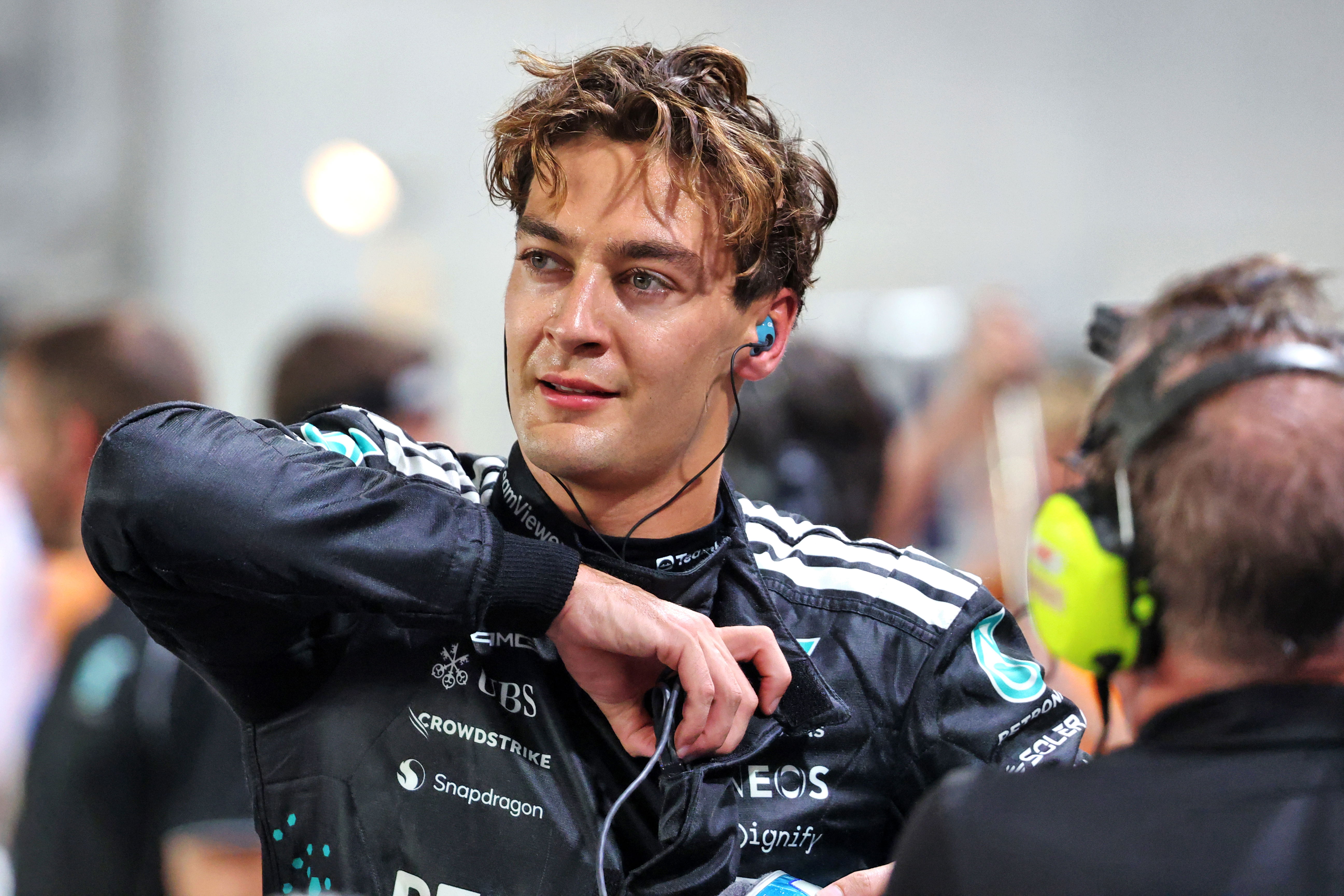 George Russell reveals reason behind ‘subdued’ reaction to Singapore GP pole