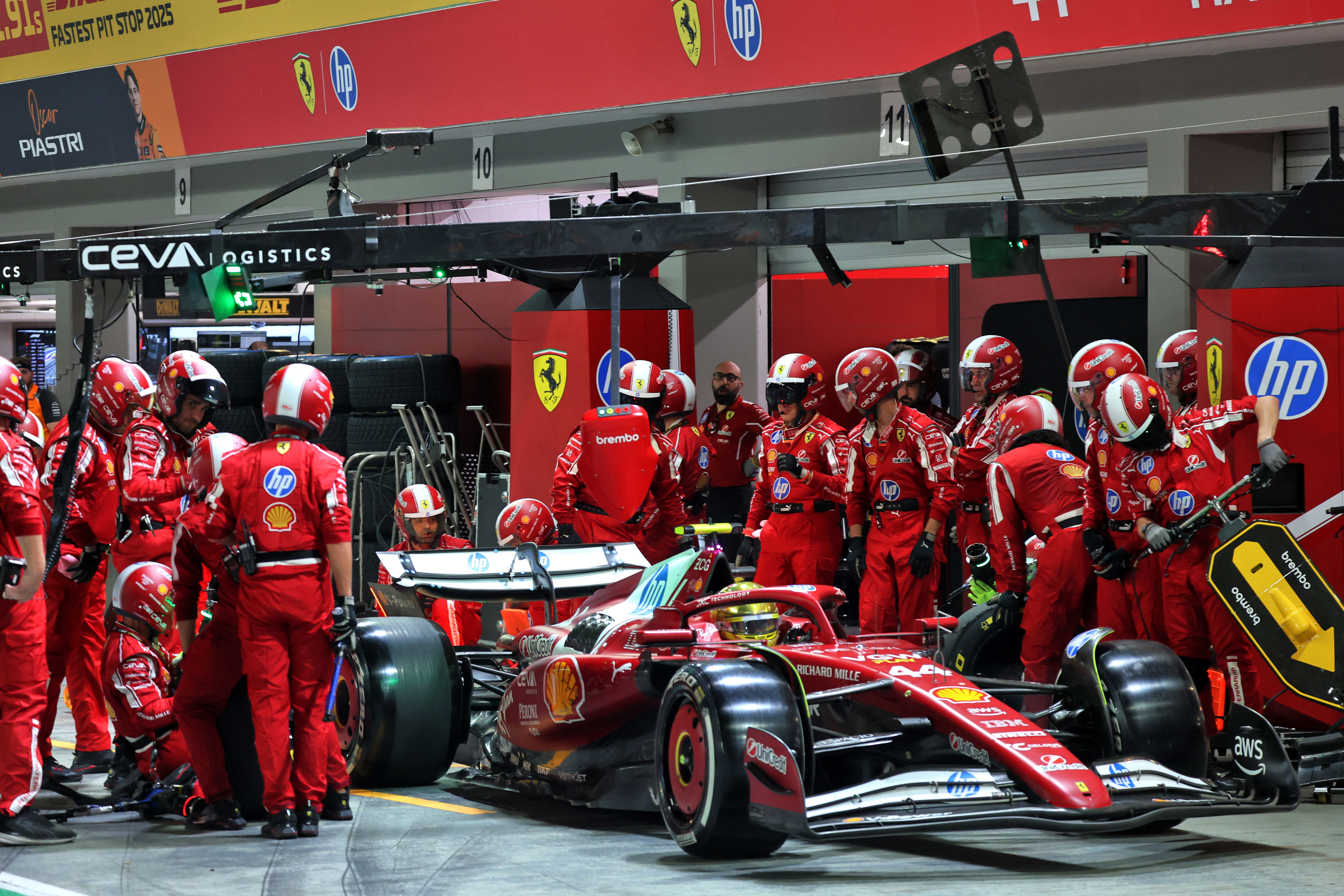 Ferrari address F1 safety concerns after Lewis Hamilton’s worrying race-long brake issue