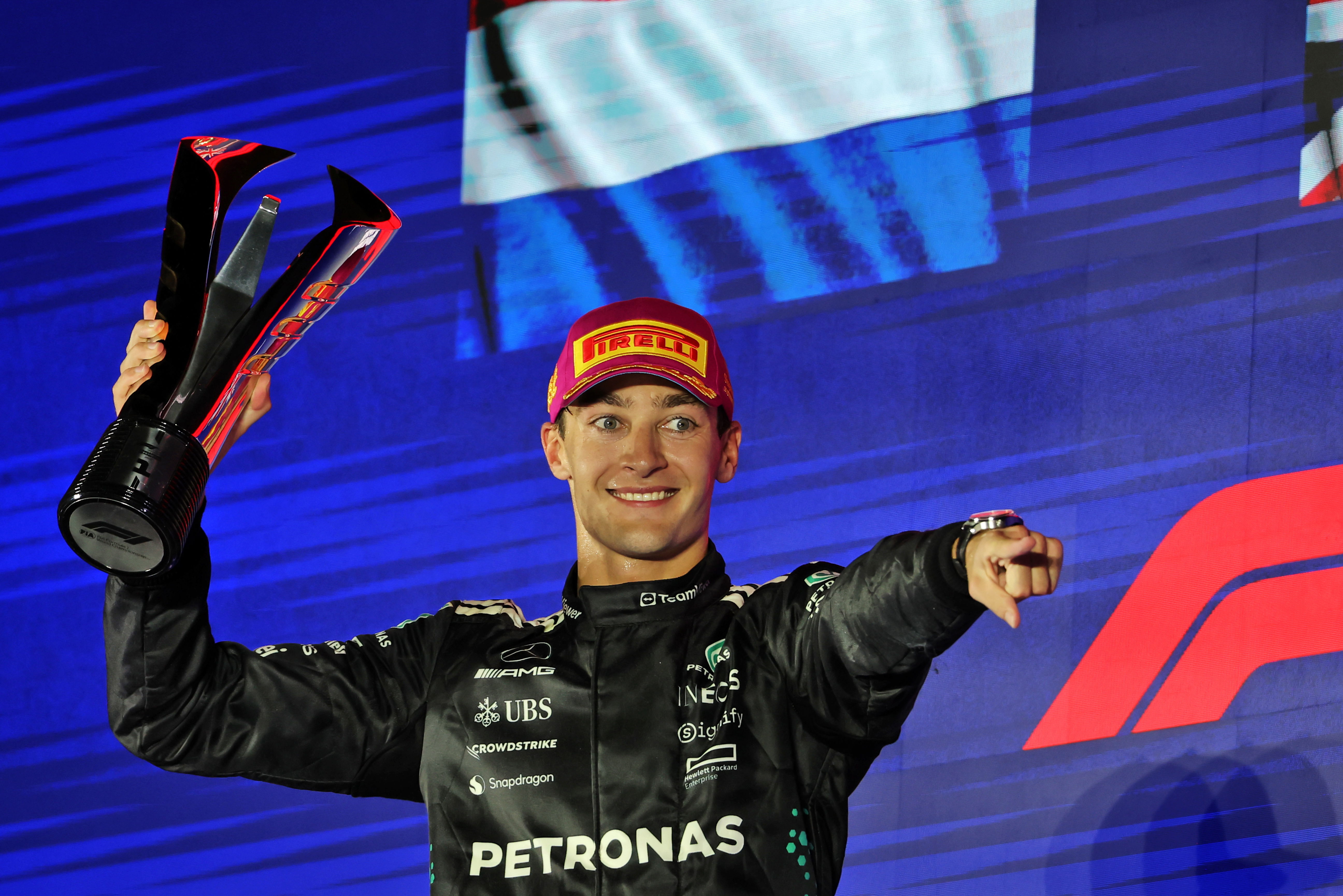George Russell makes bold F1 title fight claim after statement win