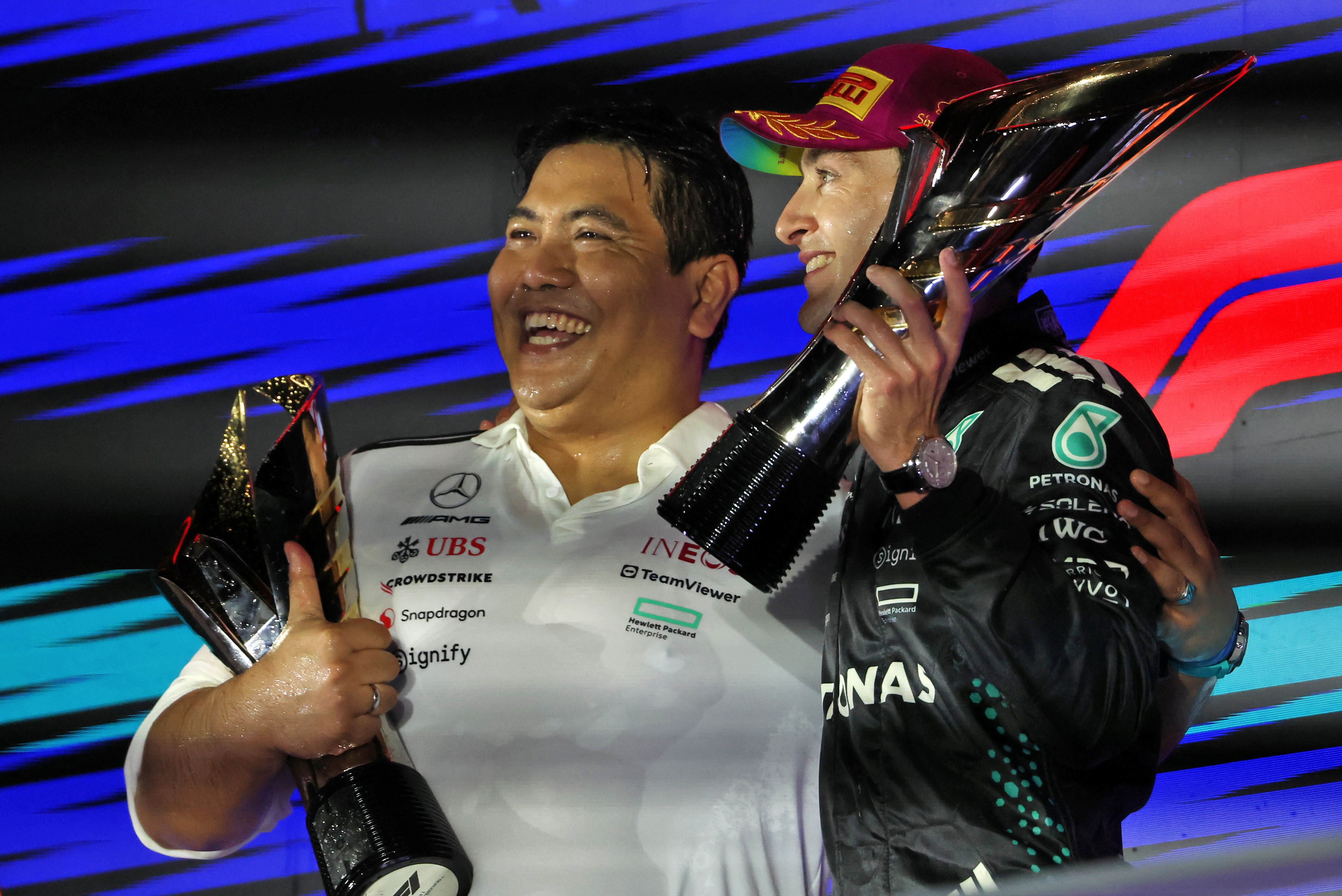 Petronas CEO issues apology after Mercedes’ Singapore GP F1 podium celebrations