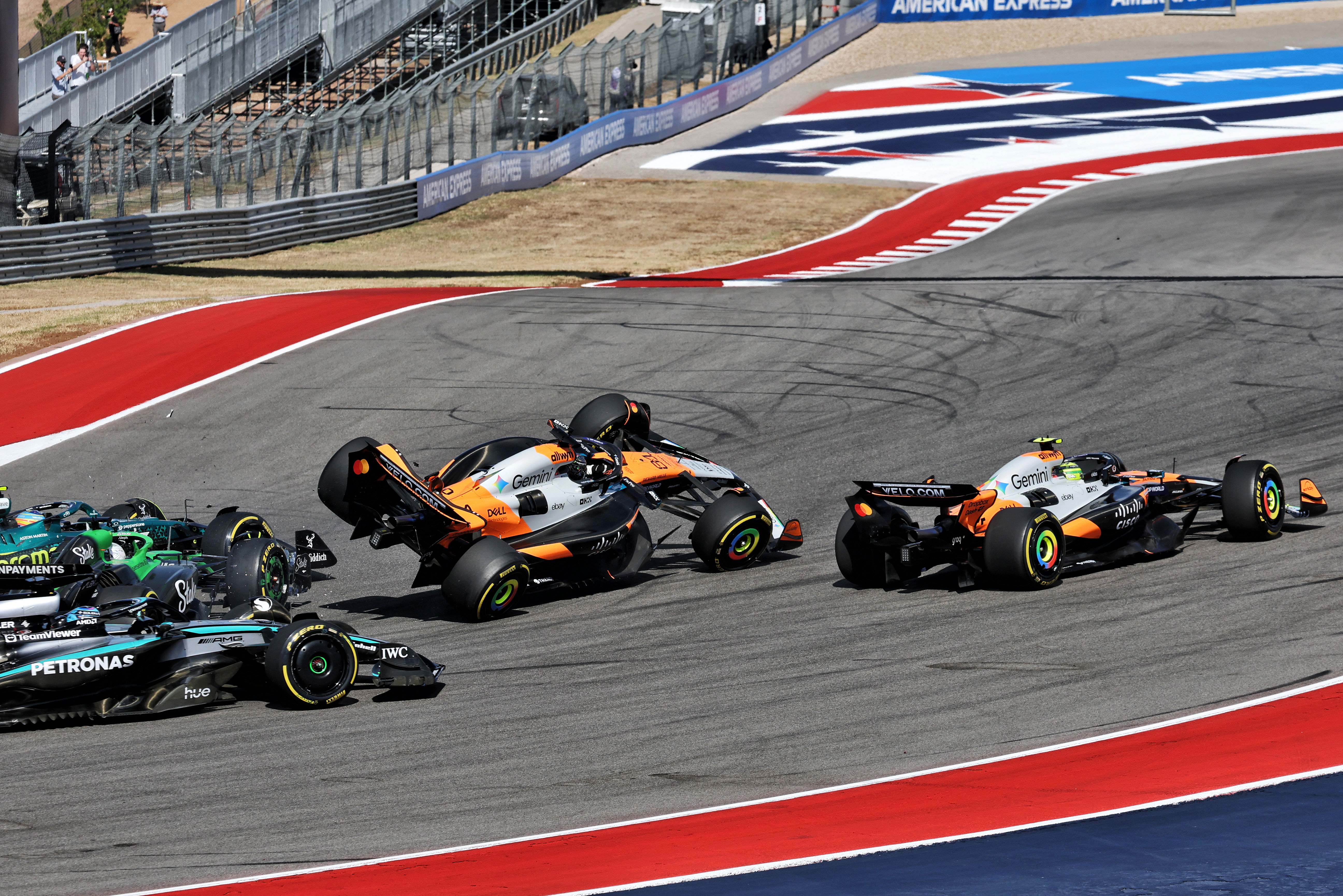 McLaren disaster as Oscar Piastri and Lando Norris out of United GP sprint