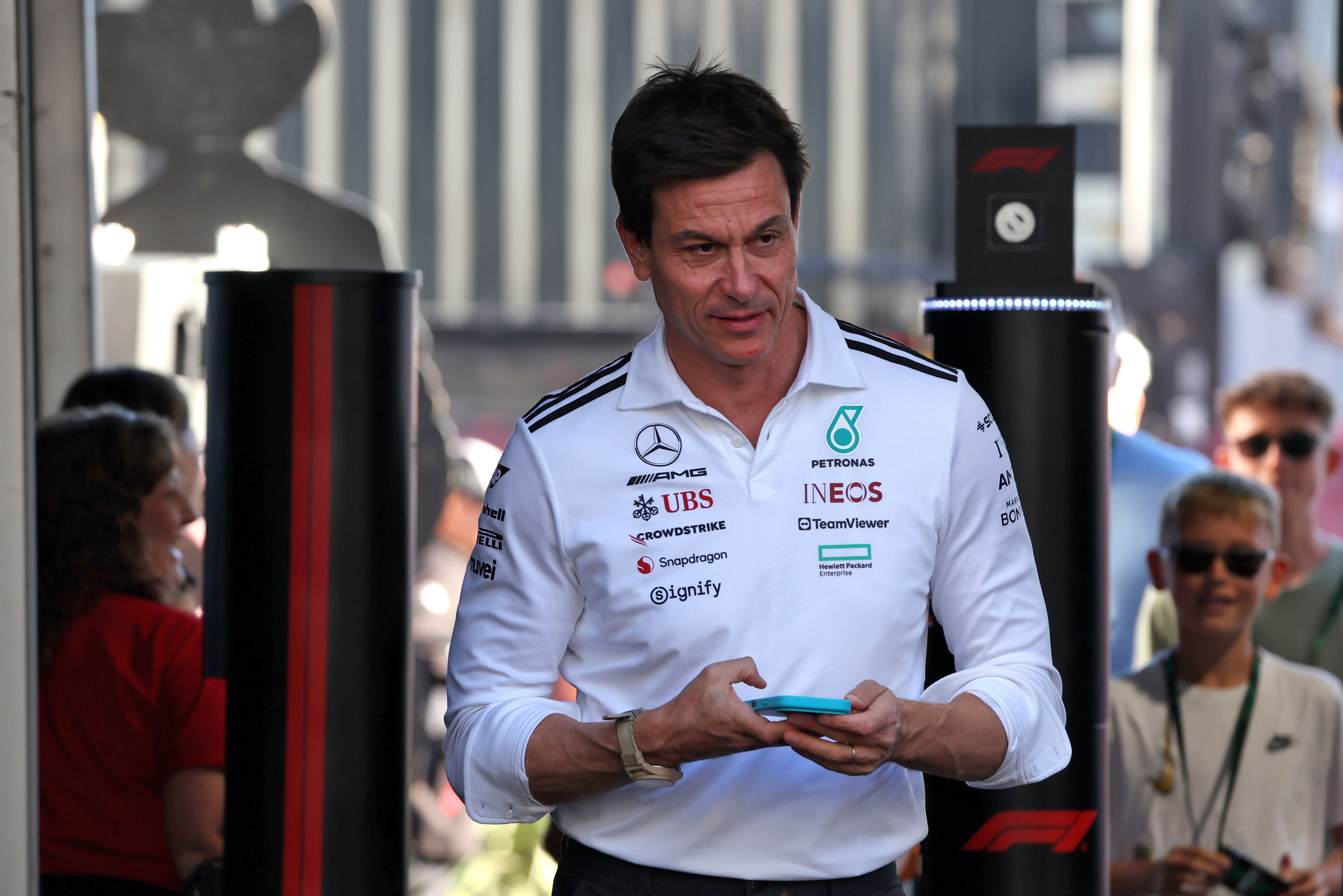 Toto Wolff reignites Michael Masi row with “lunatic” jibe over Lewis Hamilton title loss Toto Wolff reignites Michael Masi row with “lunatic” jibe over Lewis Hamilton title loss