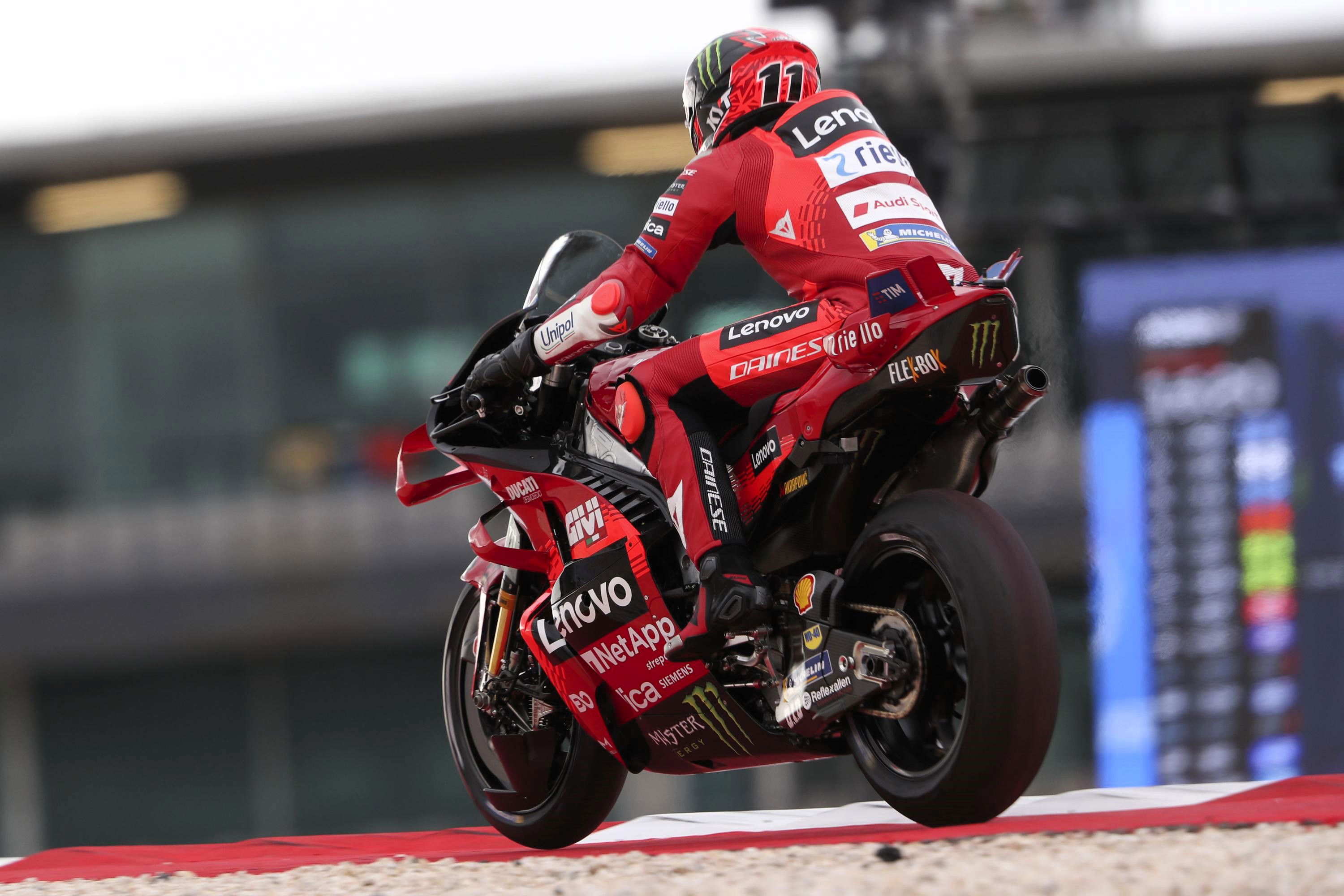 ‘Superbike style’ catches out Nicolo Bulega in Portimao MotoGP Sprint ‘Superbike style’ catches out Nicolo Bulega in Portimao MotoGP Sprint