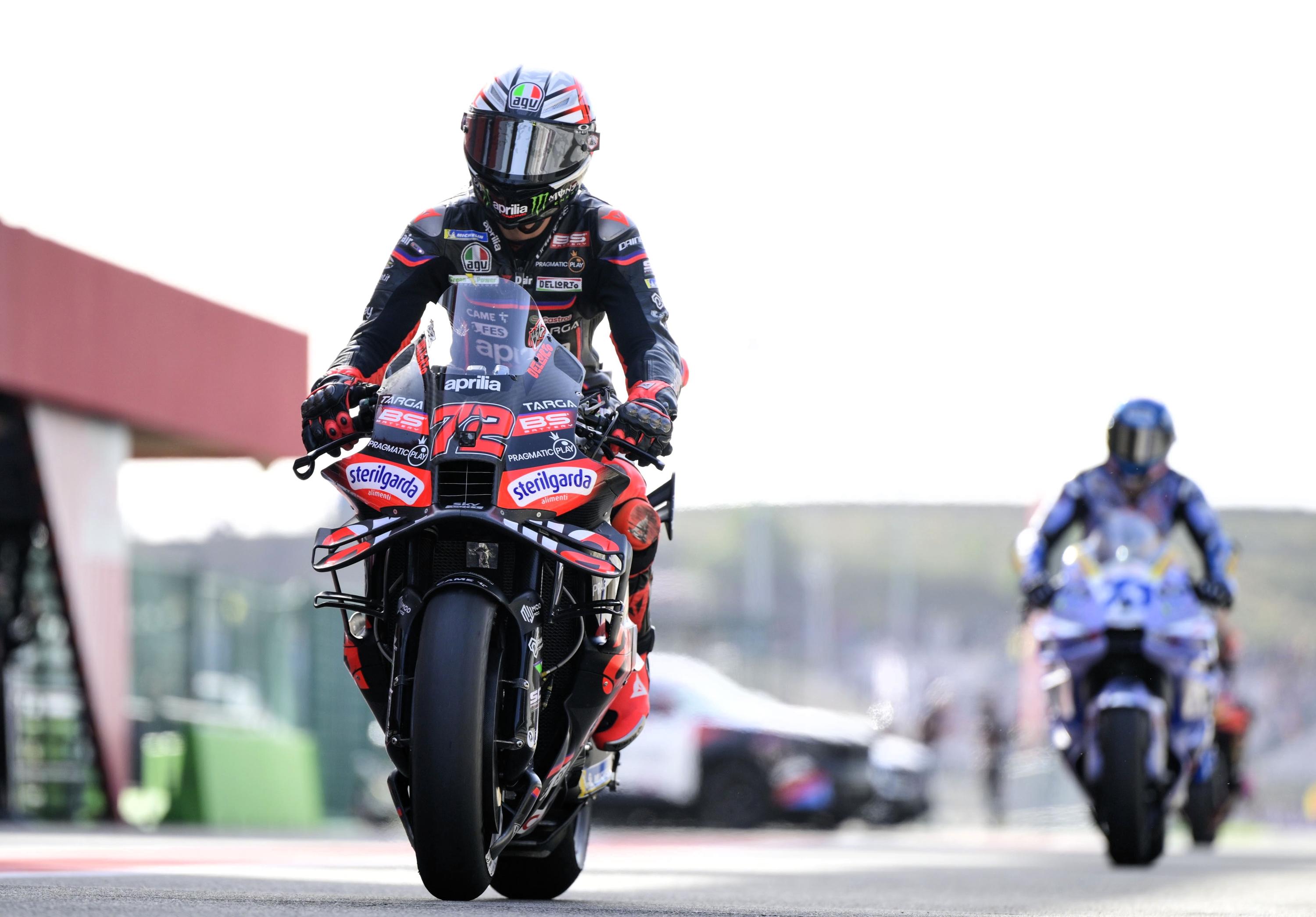 Marco Bezzecchi half-a-second clear in Portimao MotoGP warm-up Marco Bezzecchi half-a-second clear in Portimao MotoGP warm-up