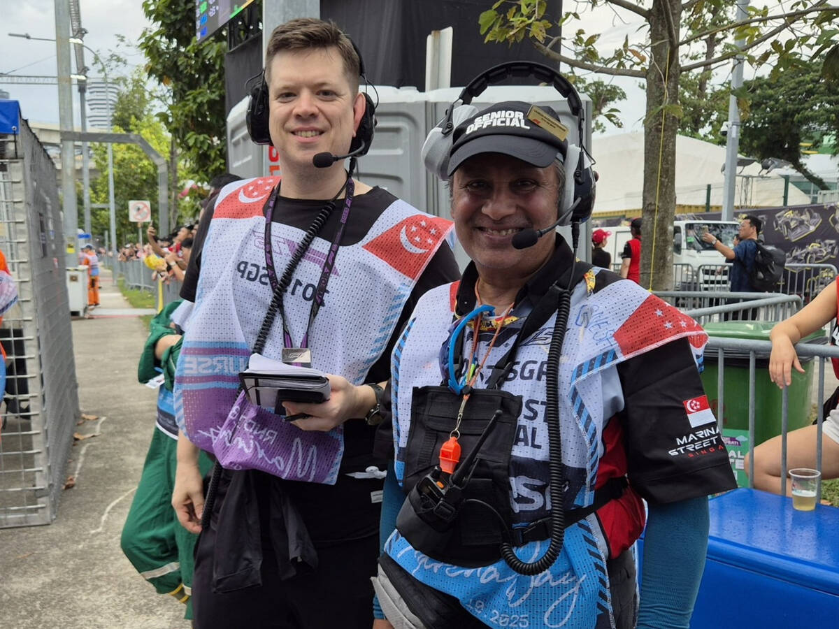 Ein Tag als Sportwart der Formel 1: Die freiwillige Lebensader des Motorsports