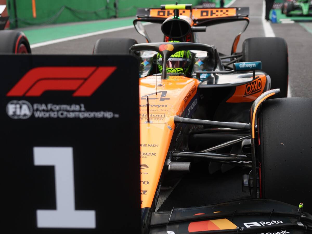 Qualifying Sao Paulo: Norris auf Pole, Verstappen schon in Q1 raus!