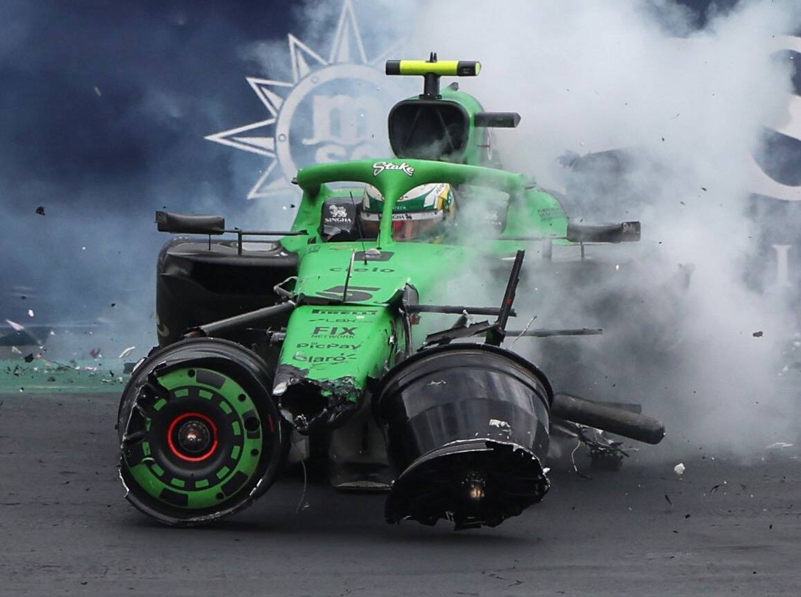 Einschlag mit 57 g: War der Unfall von Gabriel Bortoleto ein Fahrfehler? Einschlag mit 57 g: War der Unfall von Gabriel Bortoleto ein Fahrfehler?