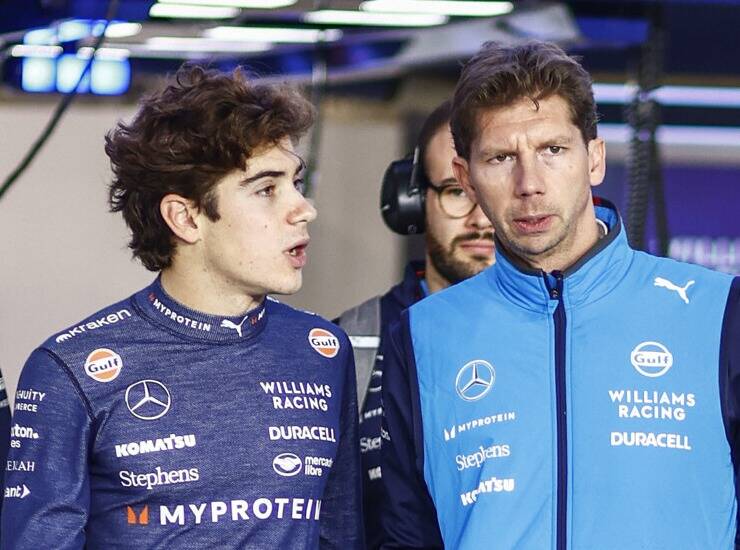 James Vowles: Franco Colapinto hat seinen neuen Vertrag “verdient” James Vowles: Franco Colapinto hat seinen neuen Vertrag “verdient”