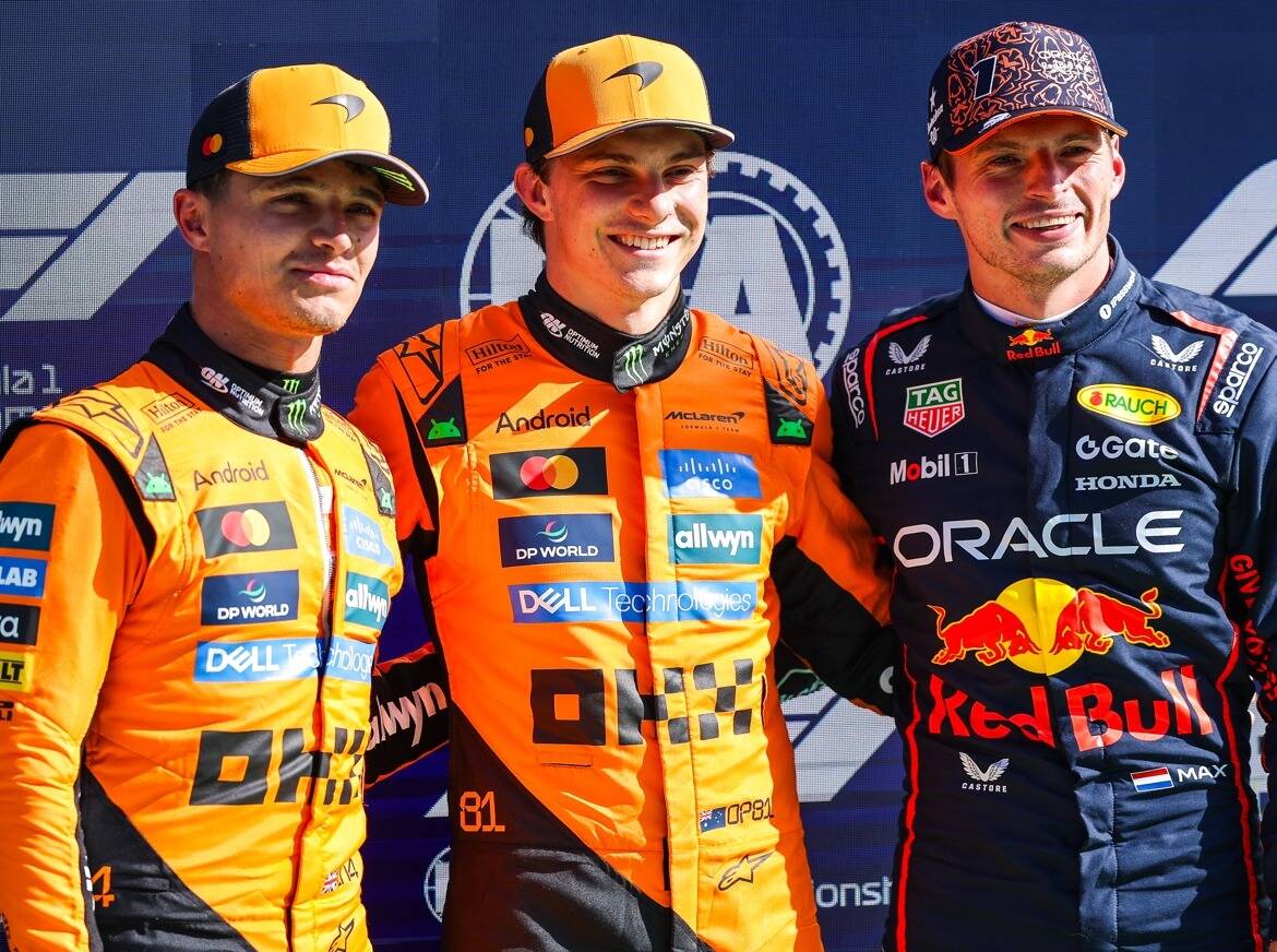 Norris sieht Verstappen und Piastri im Titelkampf als “gleich große Bedrohung”