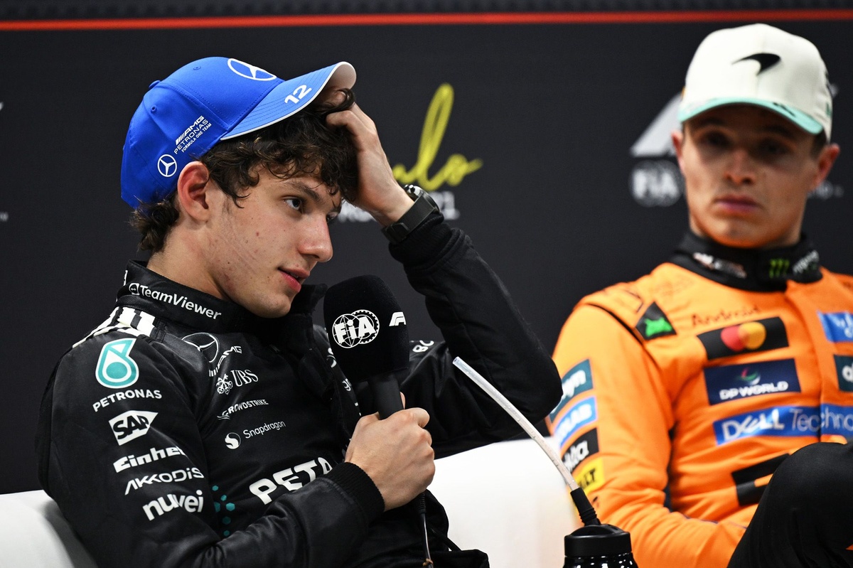 Antonelli: “Verstappen’in nereden çıktığını anlamadım!” Antonelli: “Verstappen’in nereden çıktığını anlamadım!”