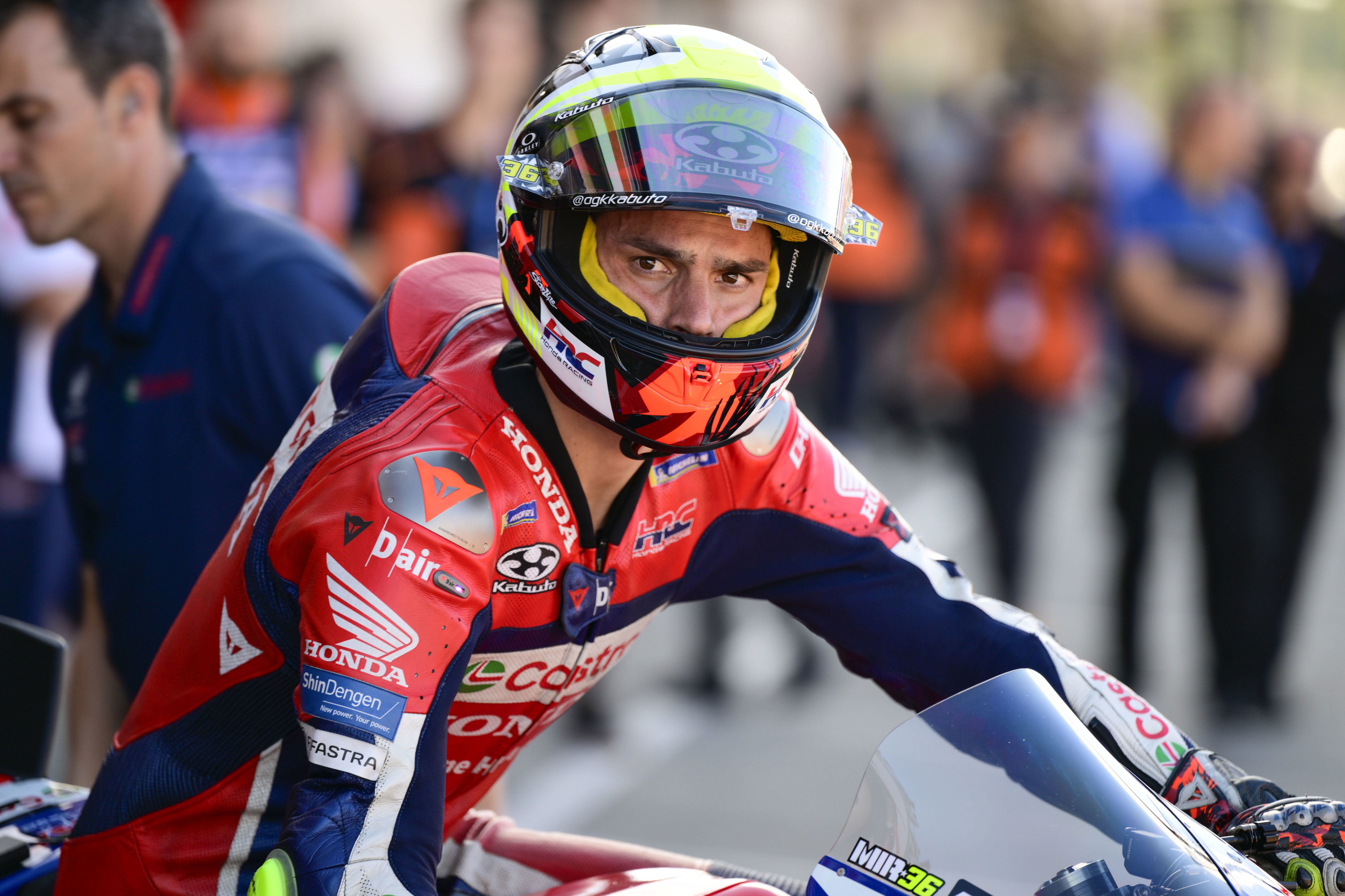 Joan Mir: ‘Nobody will overtake if I’m penalised’ for Honda MotoGP team-mate clash Joan Mir: ‘Nobody will overtake if I’m penalised’ for Honda MotoGP team-mate clash