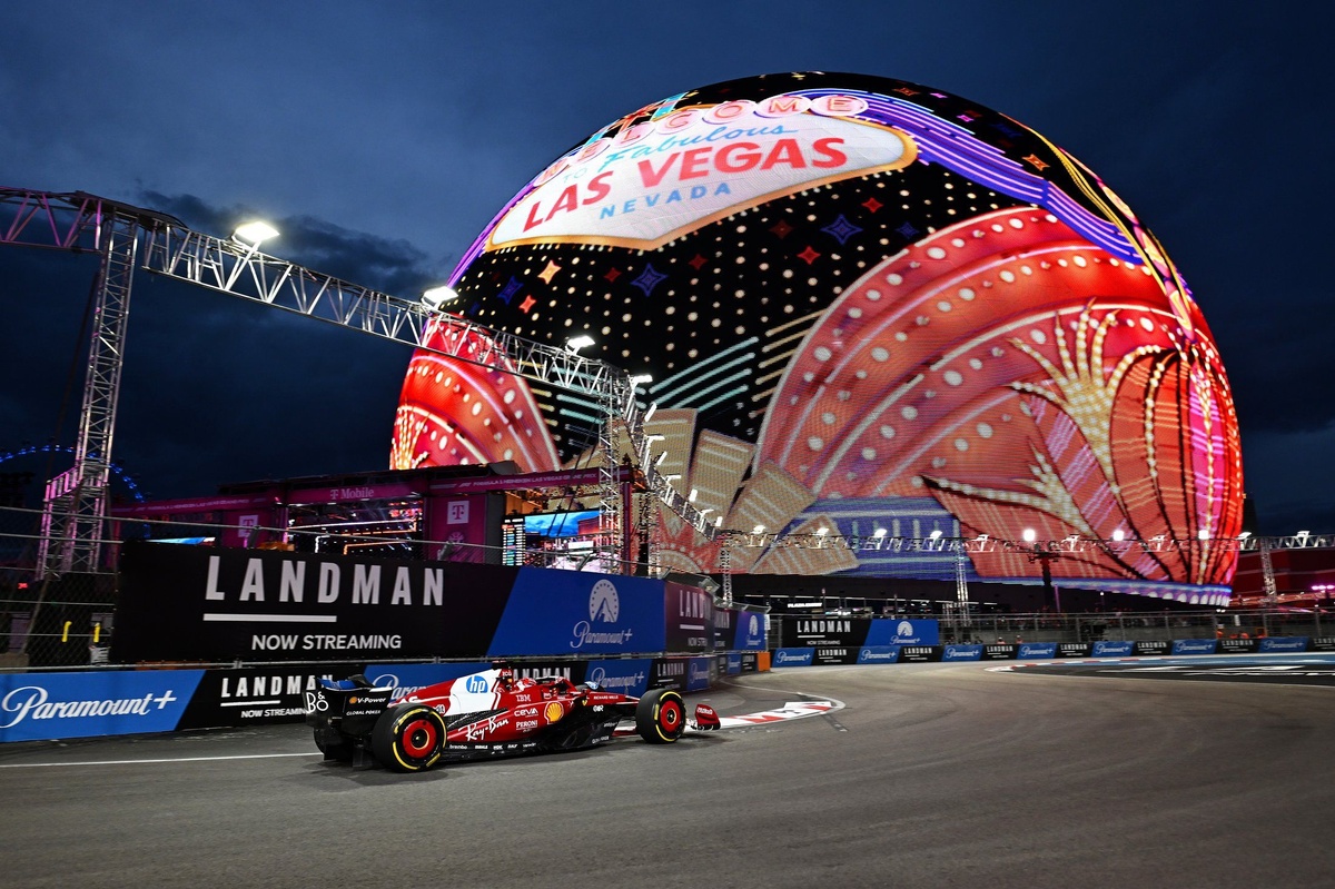 Las Vegas Yarış 1. antrenman: Leclerc lider, Albon 2. sırada, Red Bull 3-4