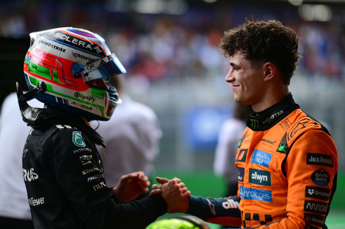 Norris’ten Antonelli’ye ilk viraj tavsiyesi: “Bana karşı nazik ol!” Norris’ten Antonelli’ye ilk viraj tavsiyesi: “Bana karşı nazik ol!”