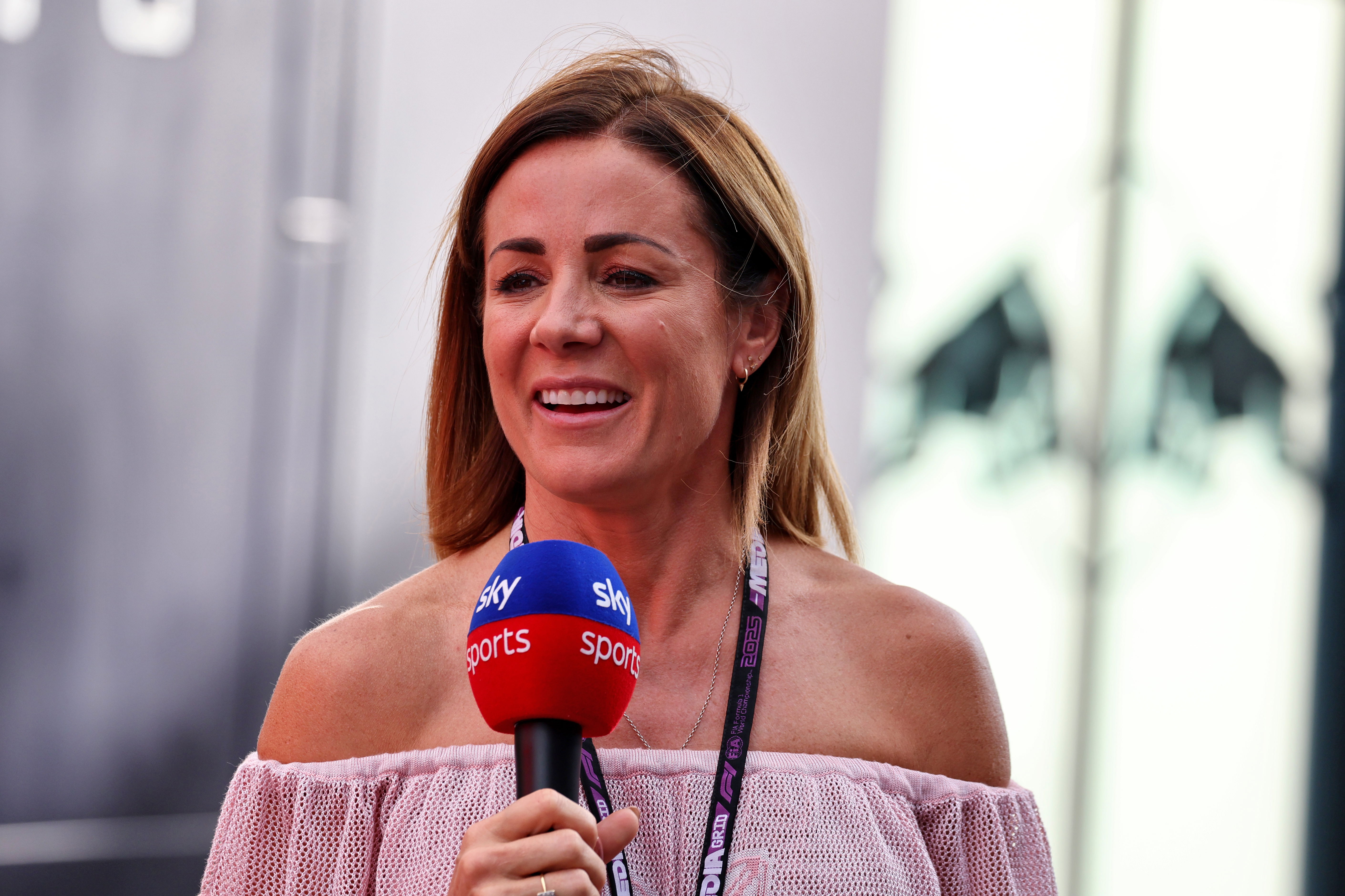 Sky’s Natalie Pinkham pulled out of F1 Sao Paulo GP coverage after neck surgery Sky’s Natalie Pinkham pulled out of F1 Sao Paulo GP coverage after neck surgery