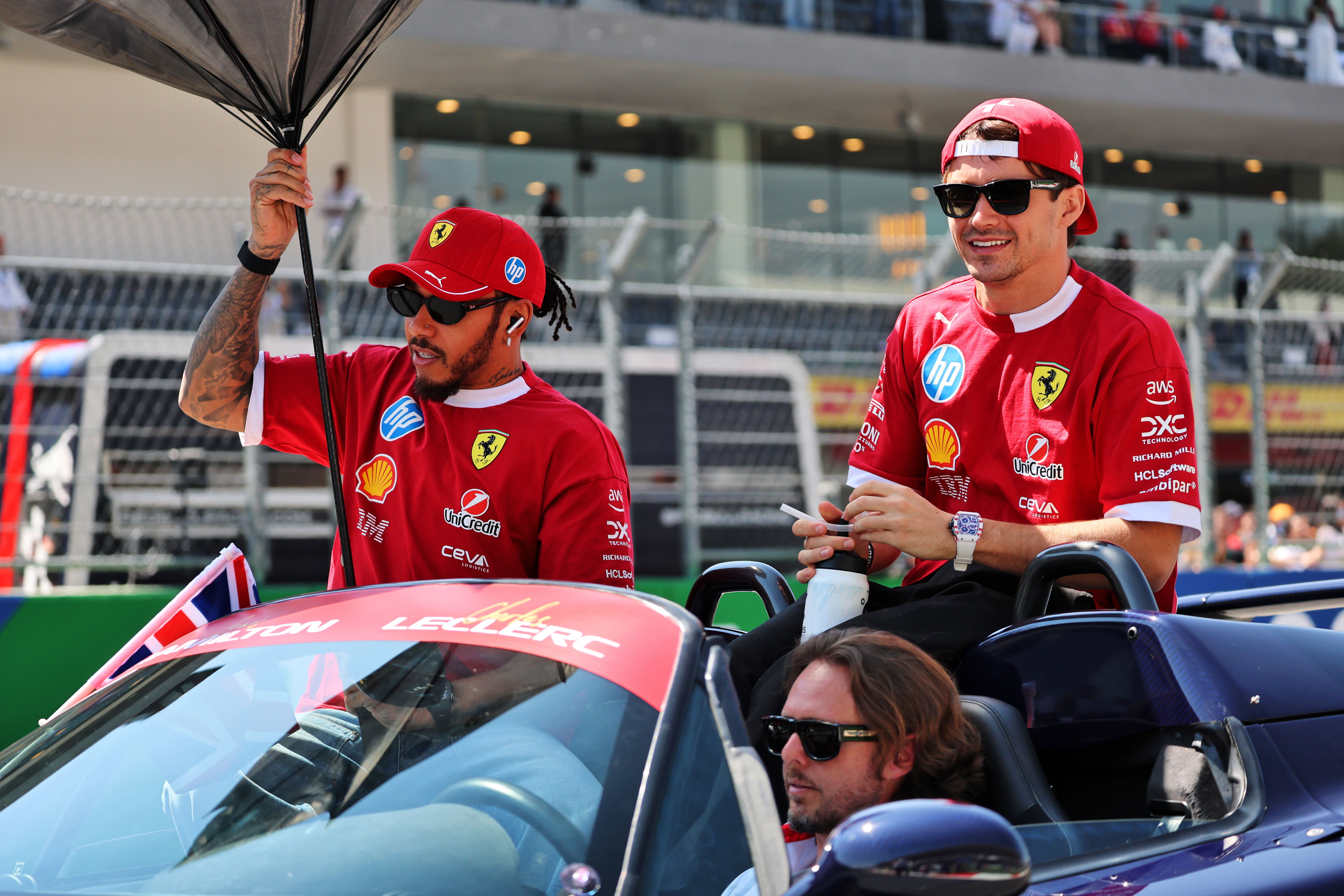 Ferrari F1 chairman’s bizarre “talk less” attack on Lewis Hamilton, Charles Leclerc