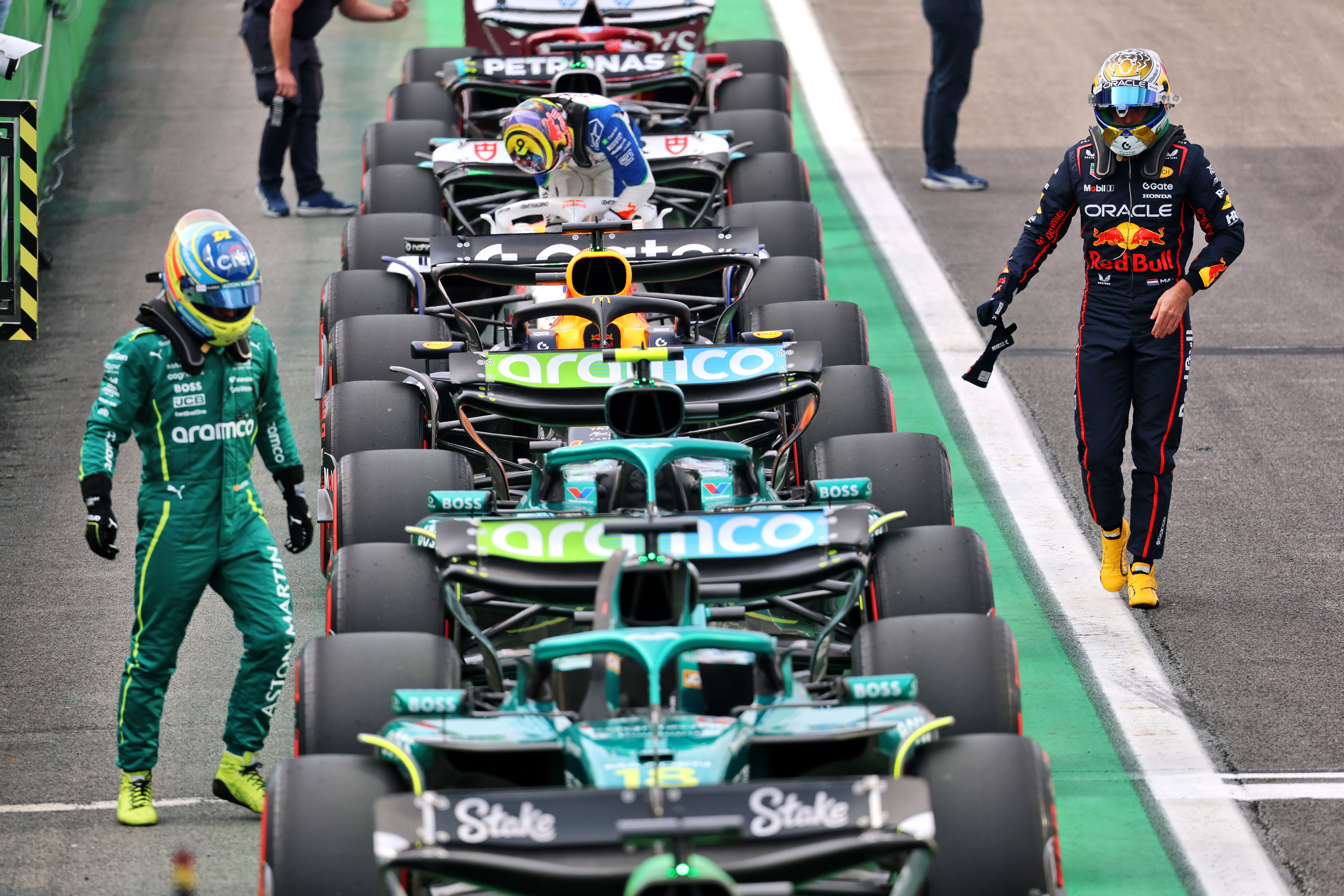Starting grid for sprint race at F1 Sao Paulo Grand Prix with two late changes Starting grid for sprint race at F1 Sao Paulo Grand Prix with two late changes