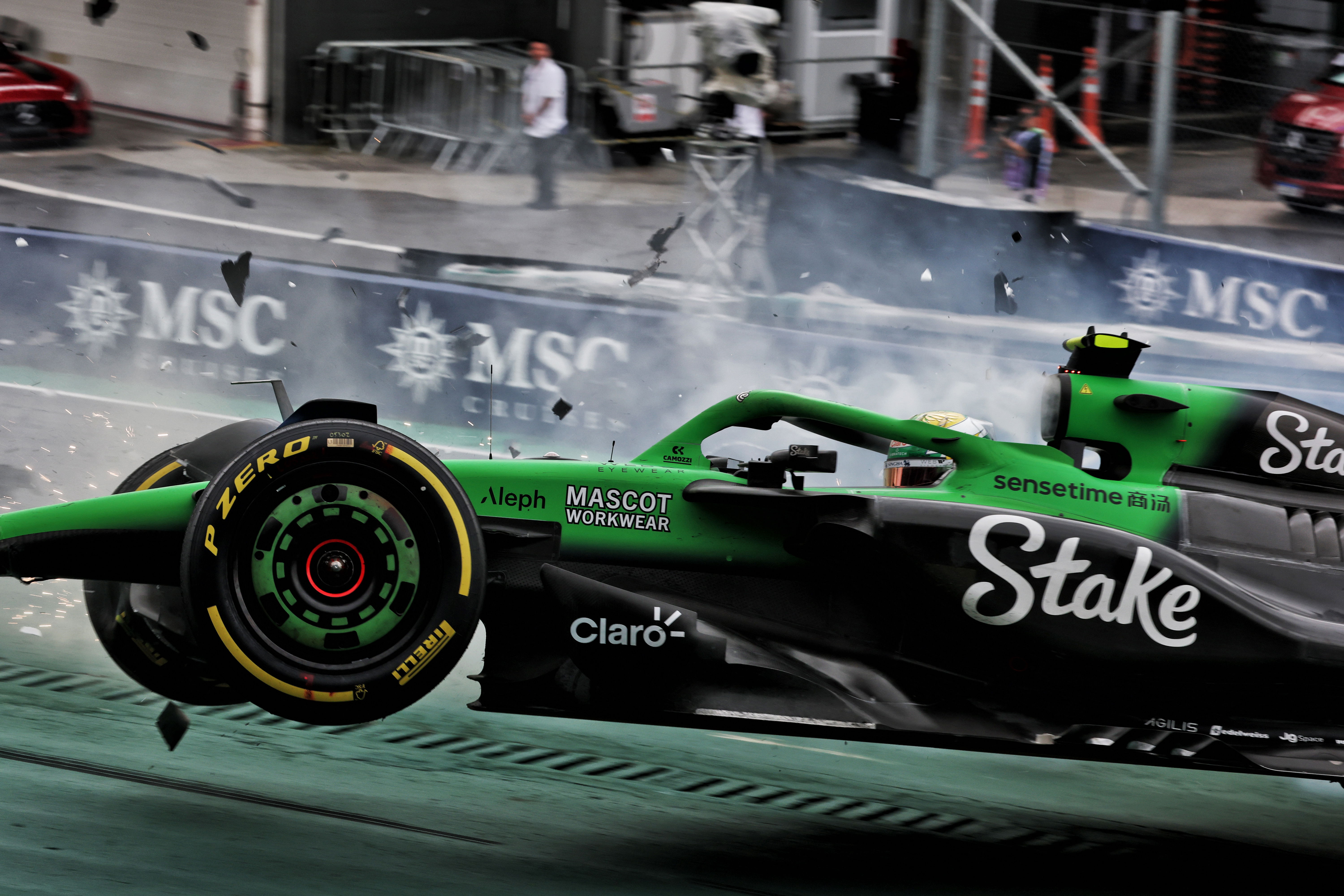 F1 Sao Paulo GP: Gabriel Bortoleto escapes injury in scary high-speed crash F1 Sao Paulo GP: Gabriel Bortoleto escapes injury in scary high-speed crash