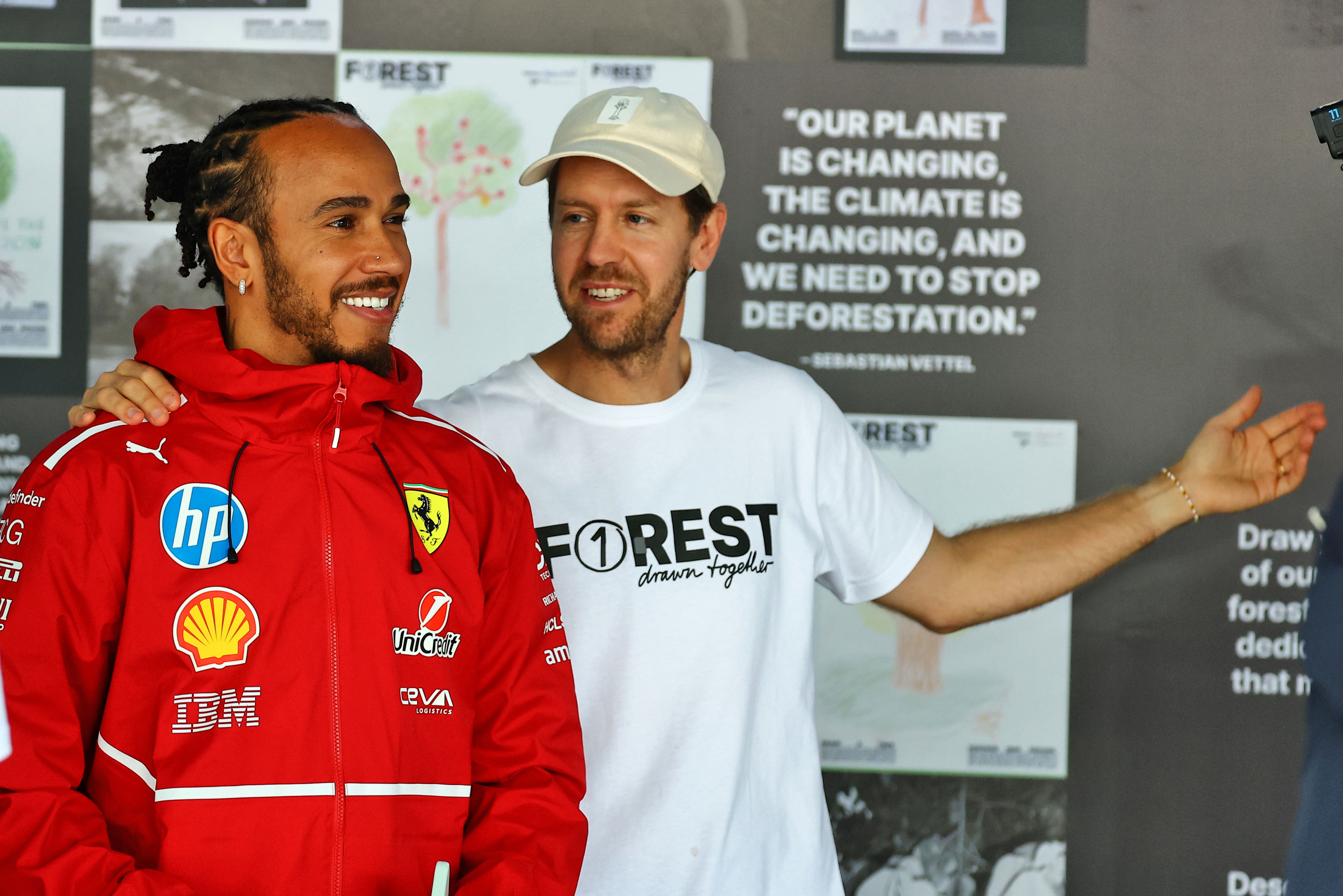 Sebastian Vettel reveals “the only advice” he gave Lewis Hamilton ahead of Ferrari move Sebastian Vettel reveals “the only advice” he gave Lewis Hamilton ahead of Ferrari move