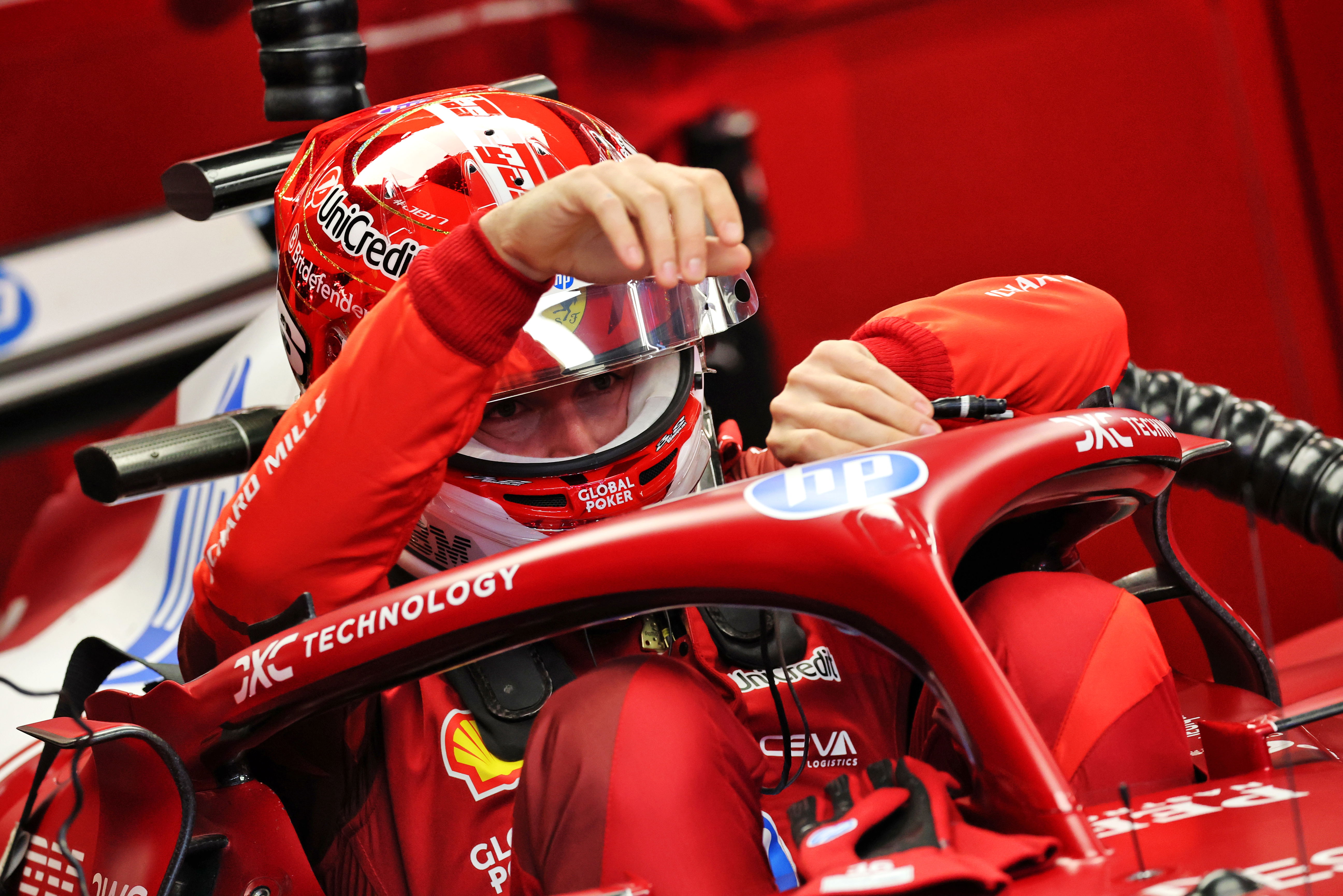 Charles Leclerc let off for unusual practice breach at F1 Las Vegas GP