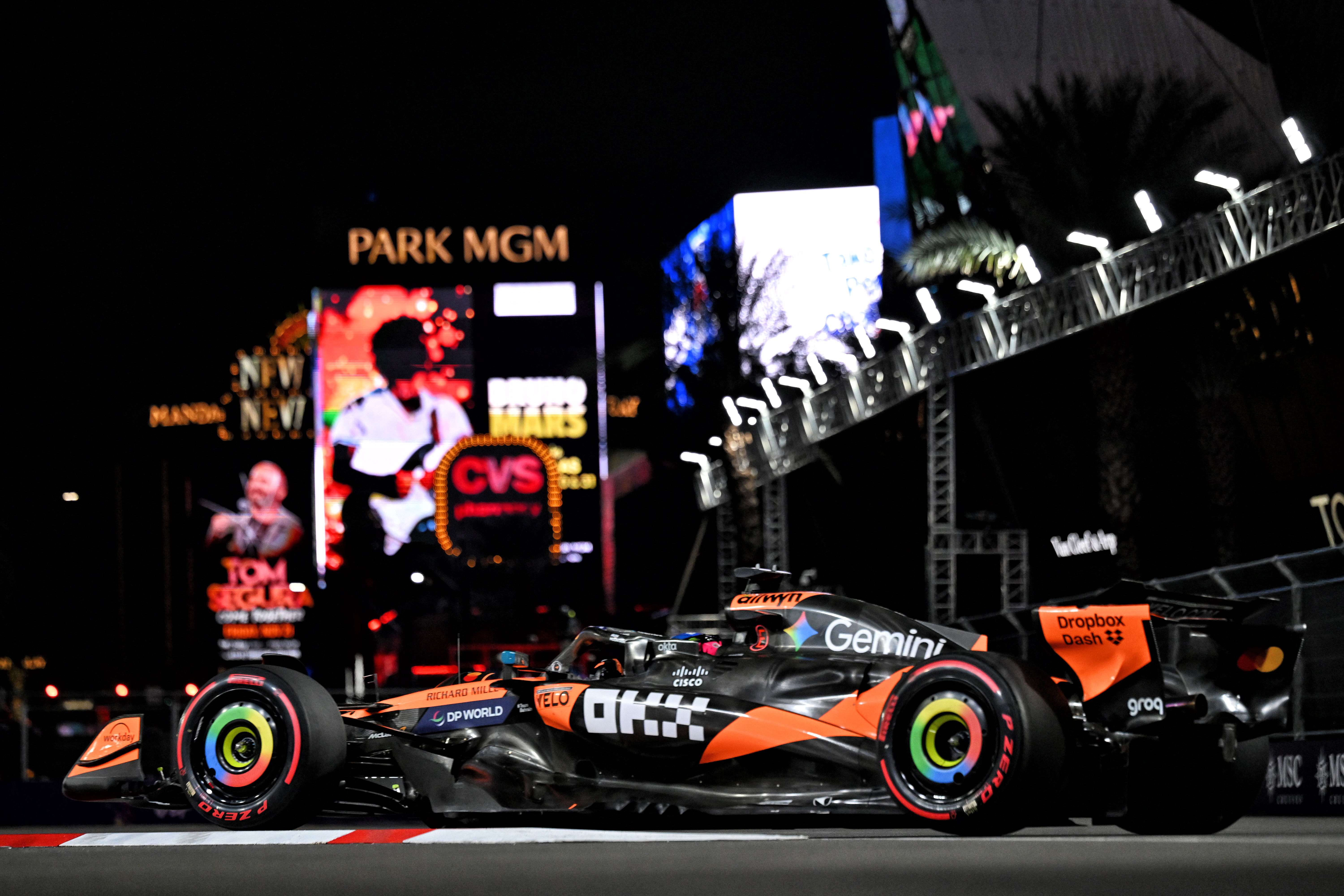 2025 F1 Las Vegas Grand Prix – Practice Results with Lando Norris fastest