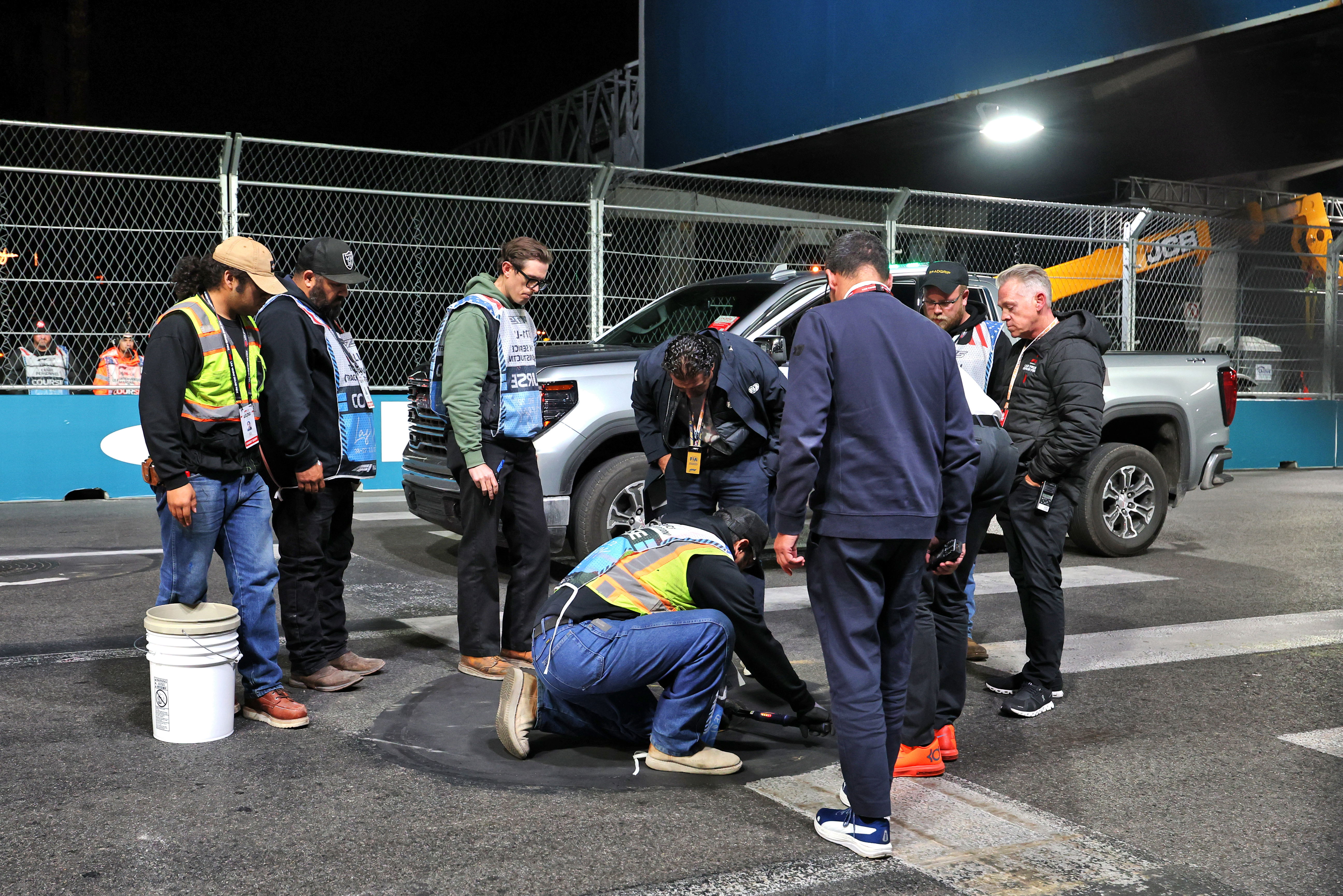FIA reveal fix to Las Vegas GP drain covers after overnight inspections