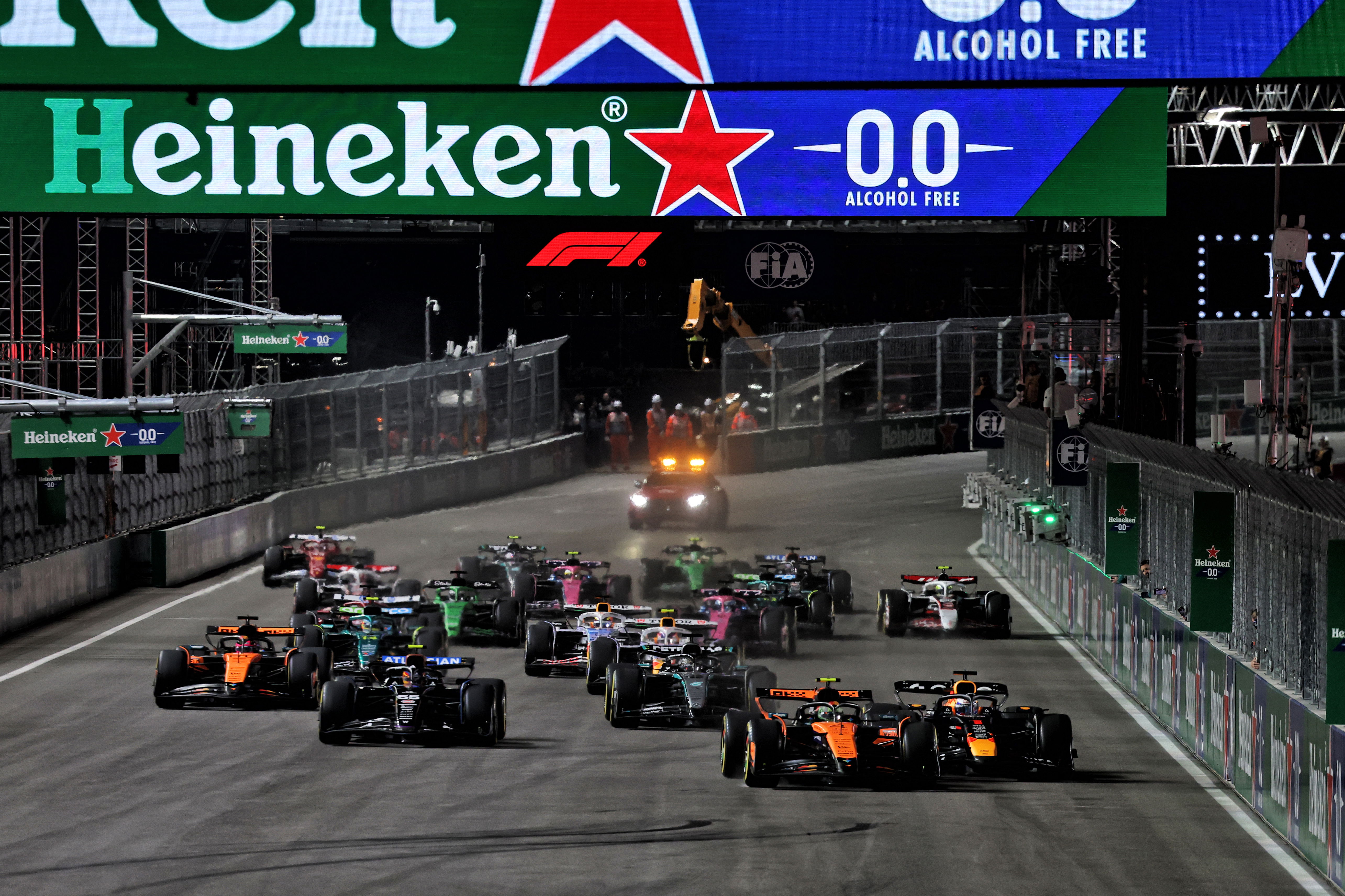 Did Max Verstappen antics goad Lando Norris into critical F1 Las Vegas GP error?