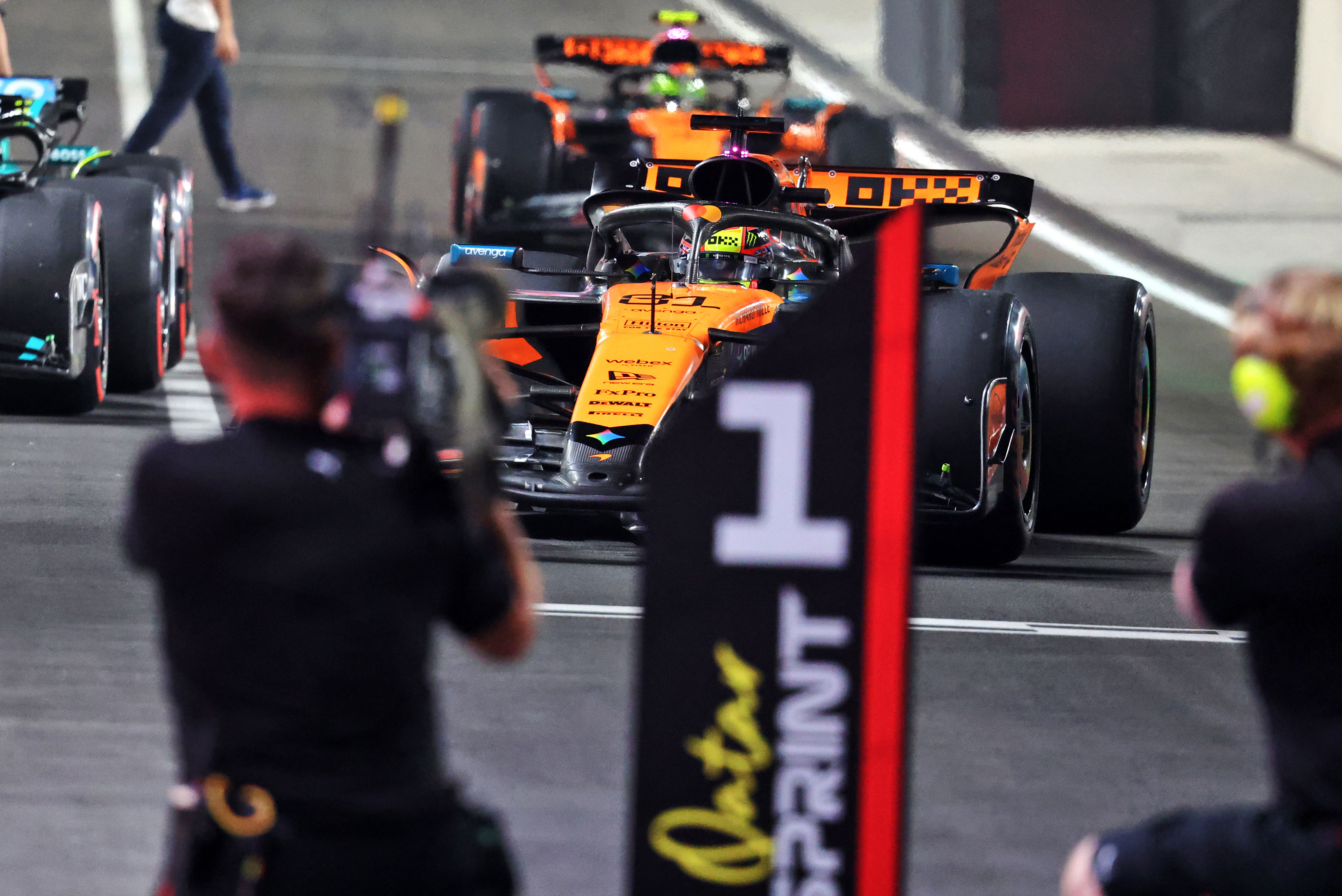 Starting grid for F1 Qatar Grand Prix sprint race: Lewis Hamilton among four drivers in pit lane