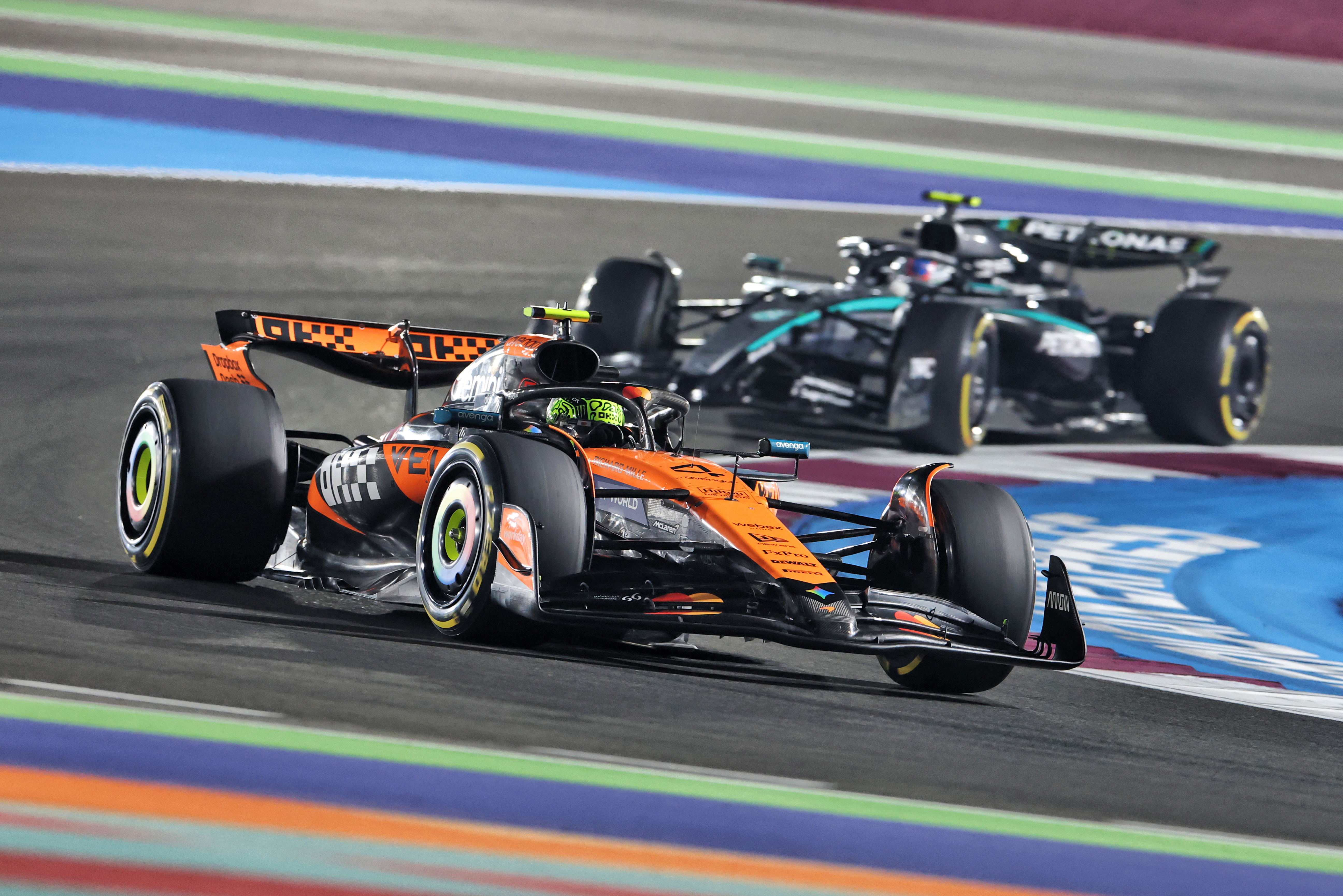 F1 world championship points standings after 2025 Qatar Grand Prix