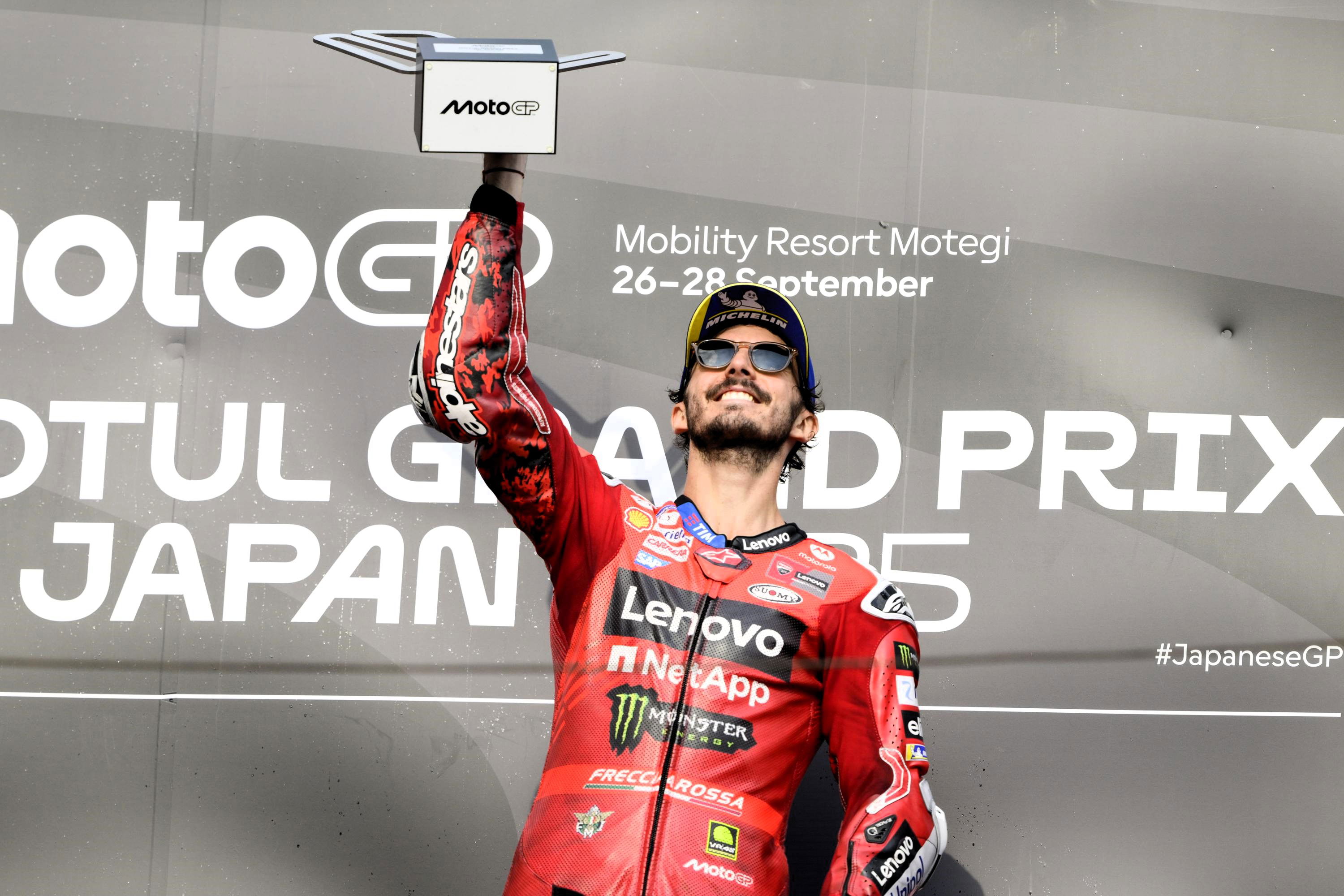Francesco Bagnaia’s MotoGP mystery: “If someone one day can explain Motegi…” Francesco Bagnaia’s MotoGP mystery: “If someone one day can explain Motegi…”