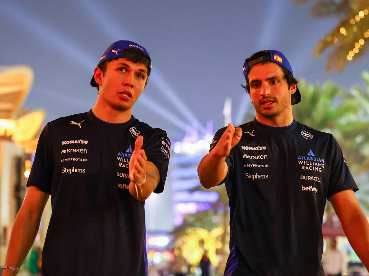Albon: Zusammenarbeit mit Sainz hebt Niveau im ganzen Team Albon: Zusammenarbeit mit Sainz hebt Niveau im ganzen Team