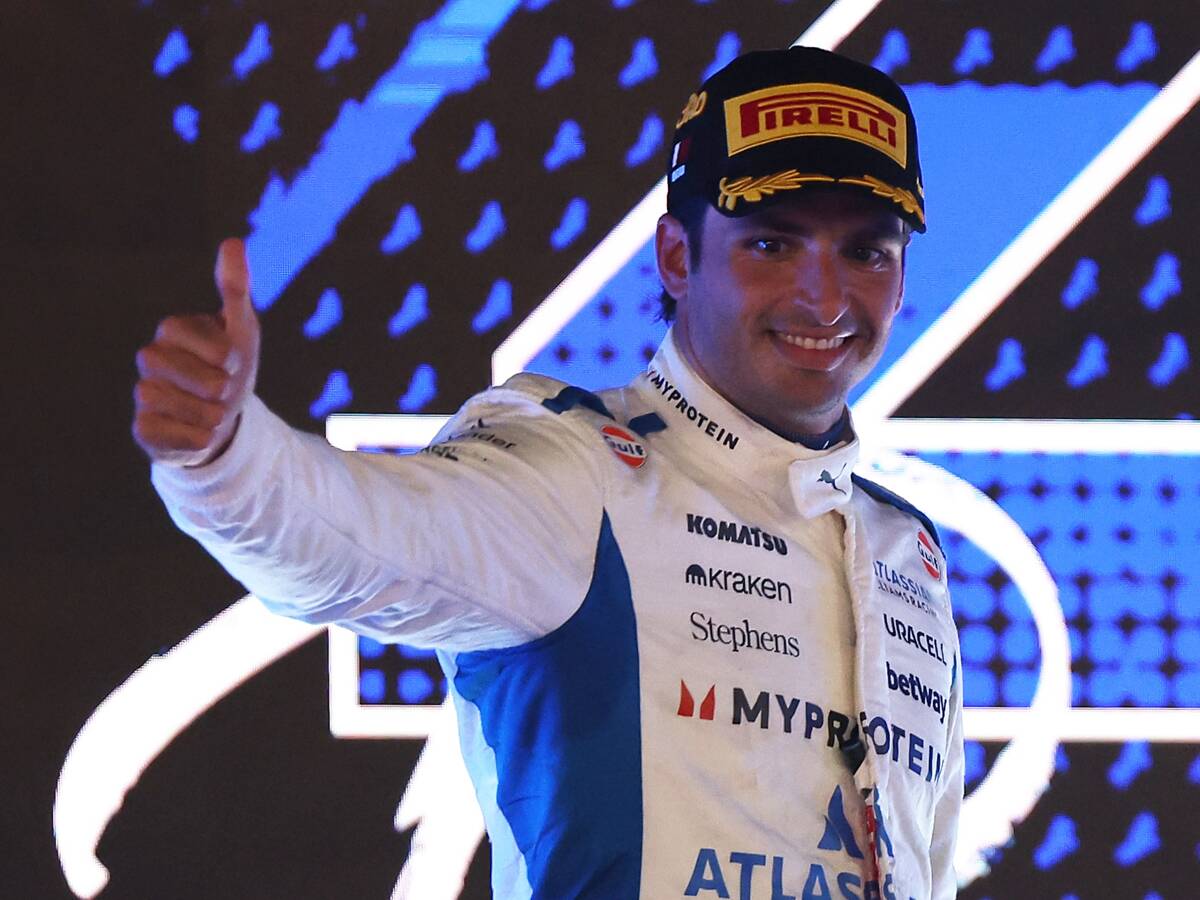 Sainz schreibt Brief an Team: Spanier überrascht Williams-Mannschaft