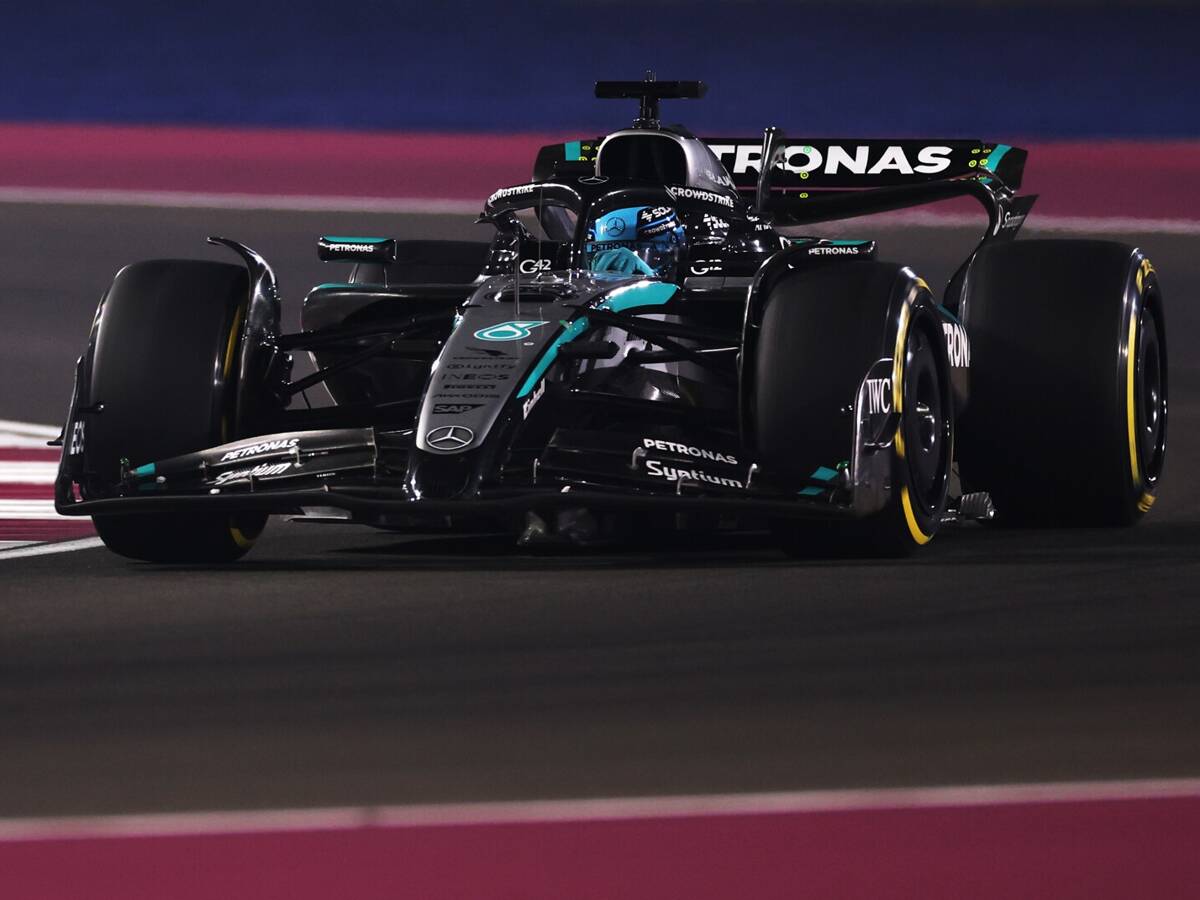 Mercedes: Das steckt hinter dem Lenkproblem von Russell in Katar