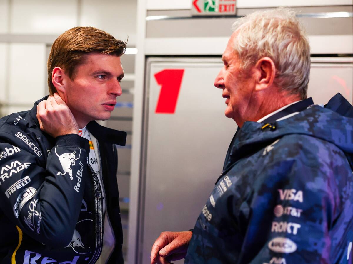 Helmut Marko: Verbindung mit keinem Fahrer so eng wie mit Verstappen